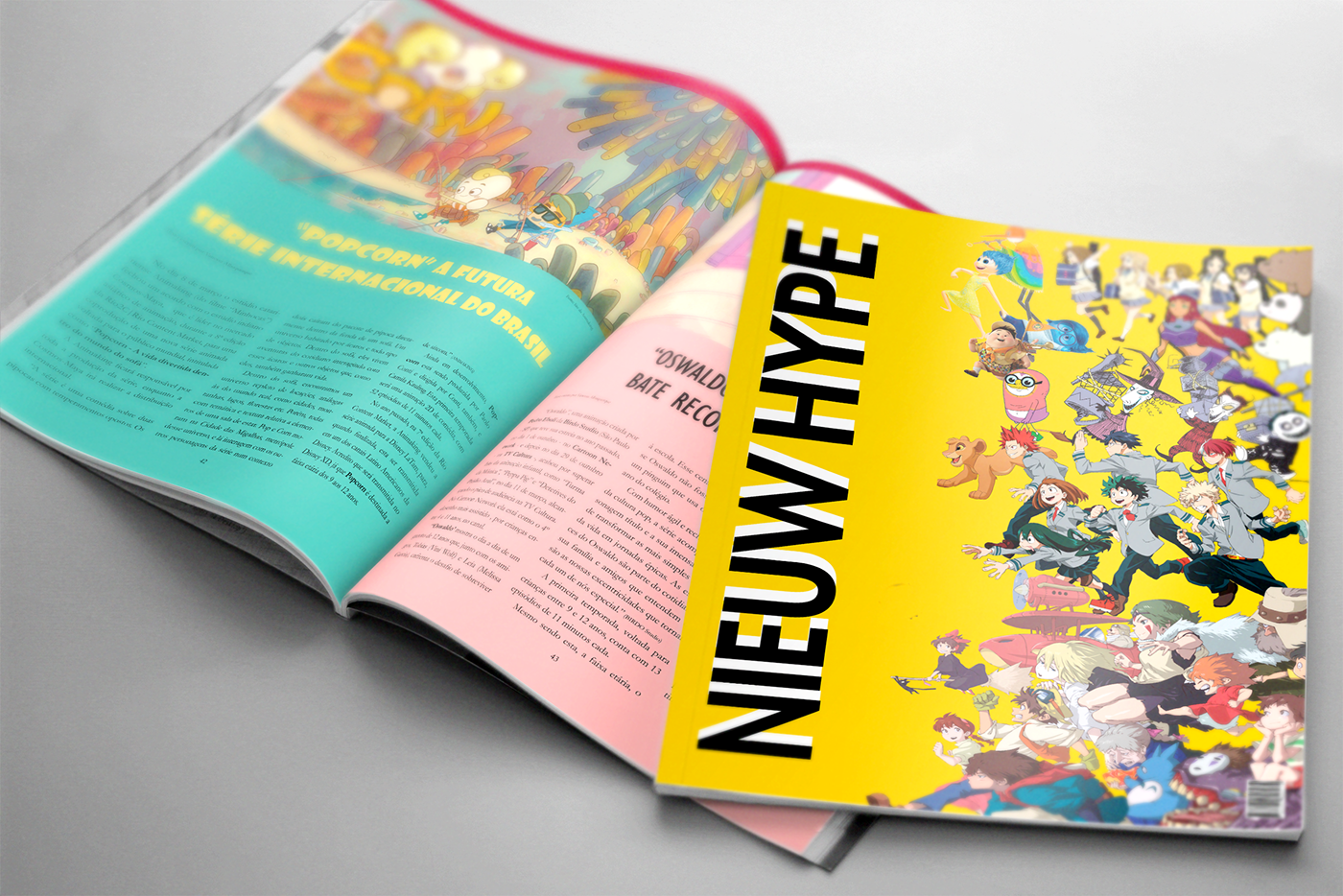 animation  magazine revista diagramação design gráfico graphic design  edição Livro book edition