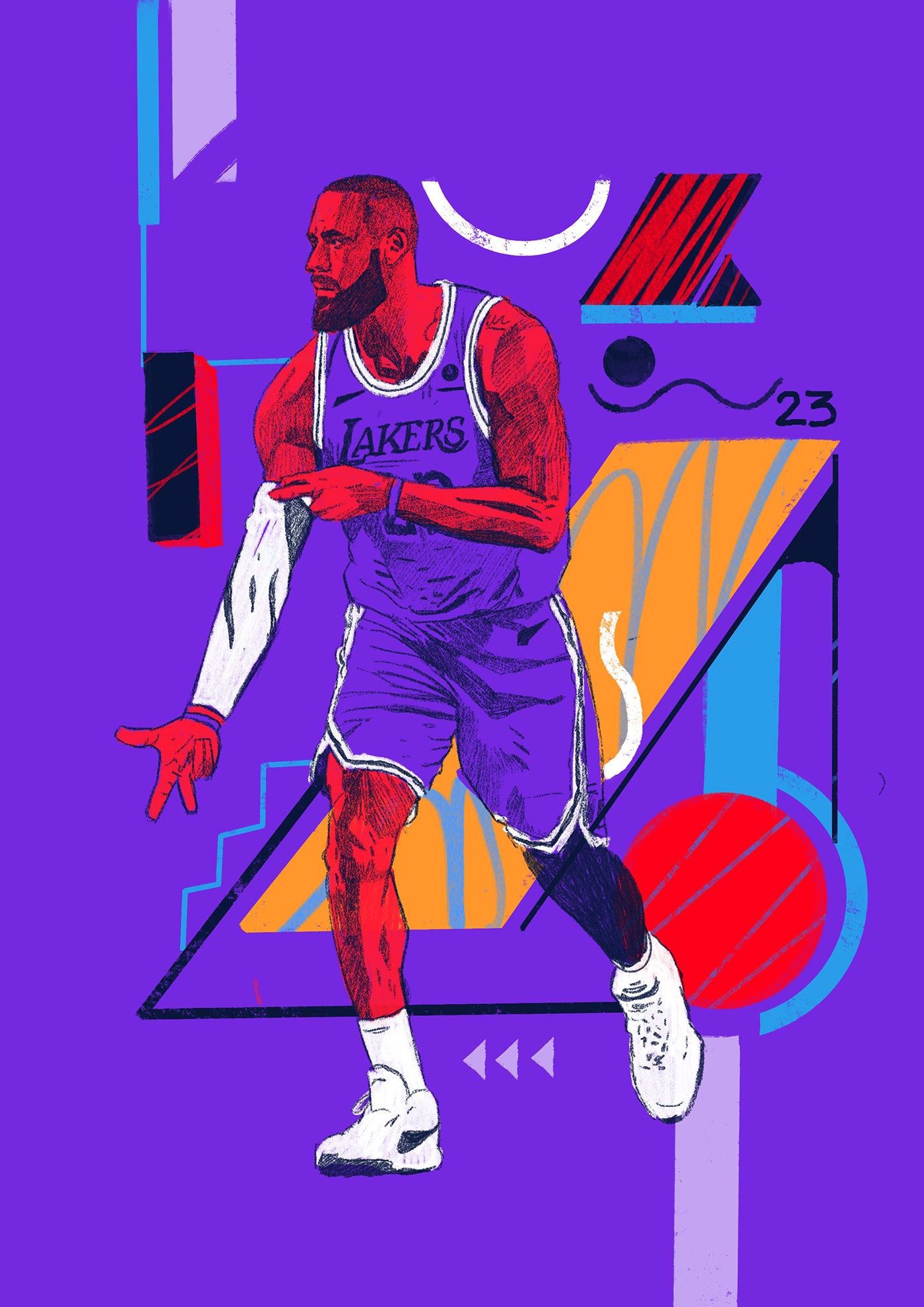 NBA basketball illustrations Illustrator Digital Illustrations Basketball illustrated NBA Action NBA Illustrated NBA Illustrations nba illustrator