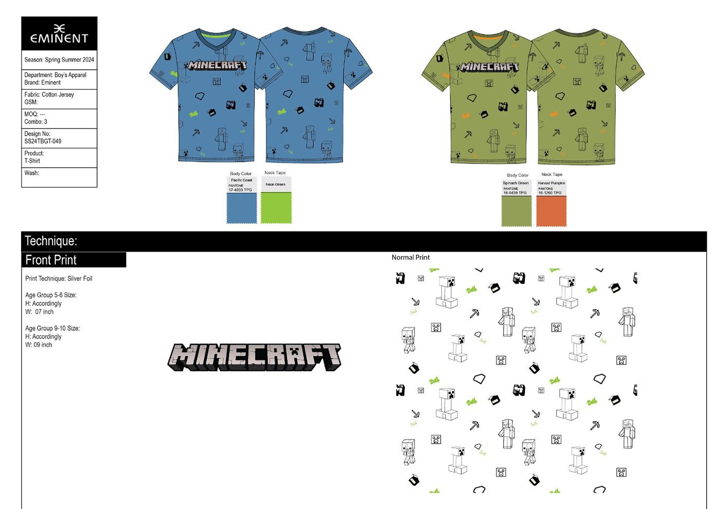 textile design  tee print design Menswear boyswear kidswear apparel t-shirt Clothing vneck tee