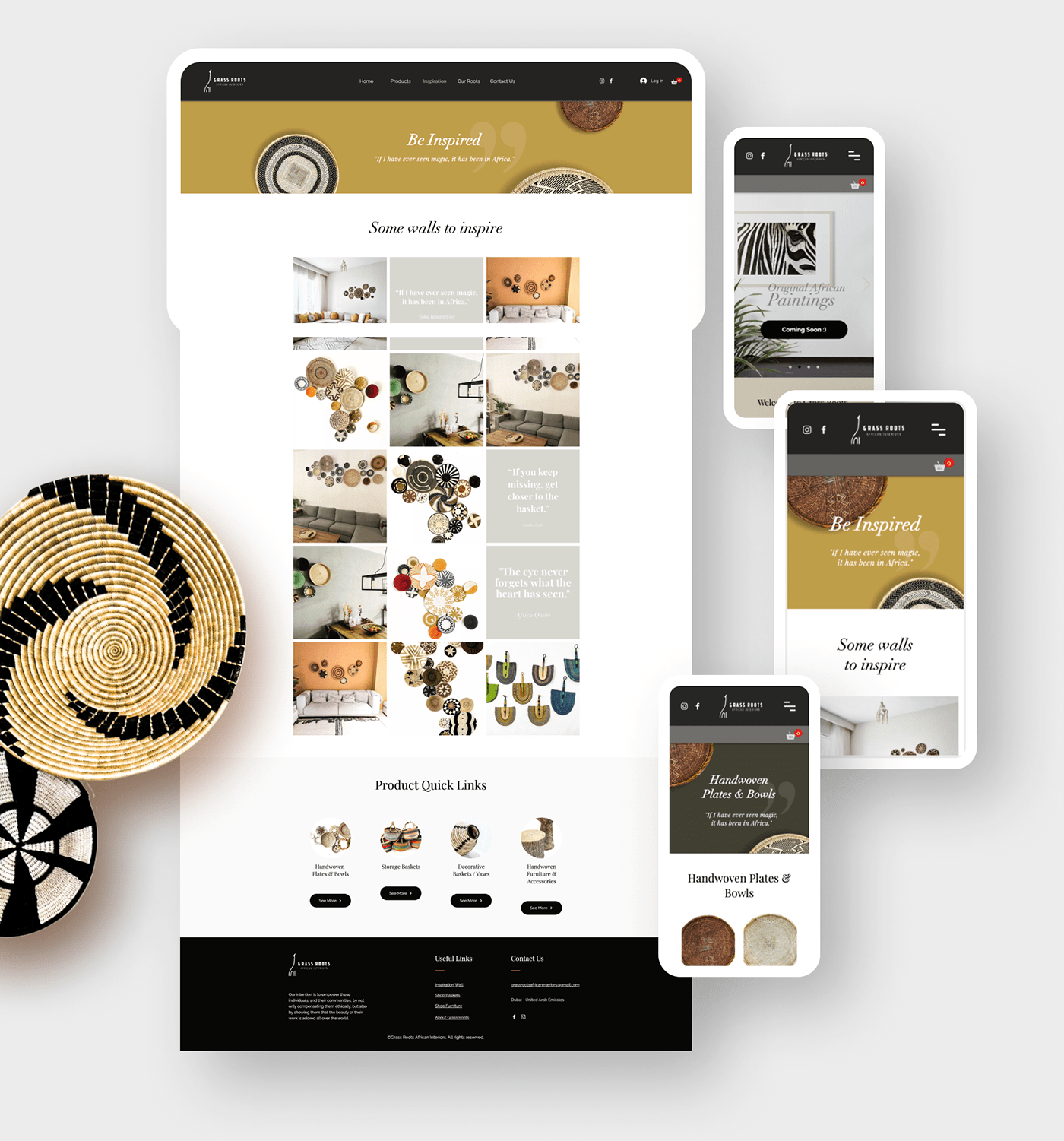 africa baskets design digital design giraffe grass roots logo UI Web Design 