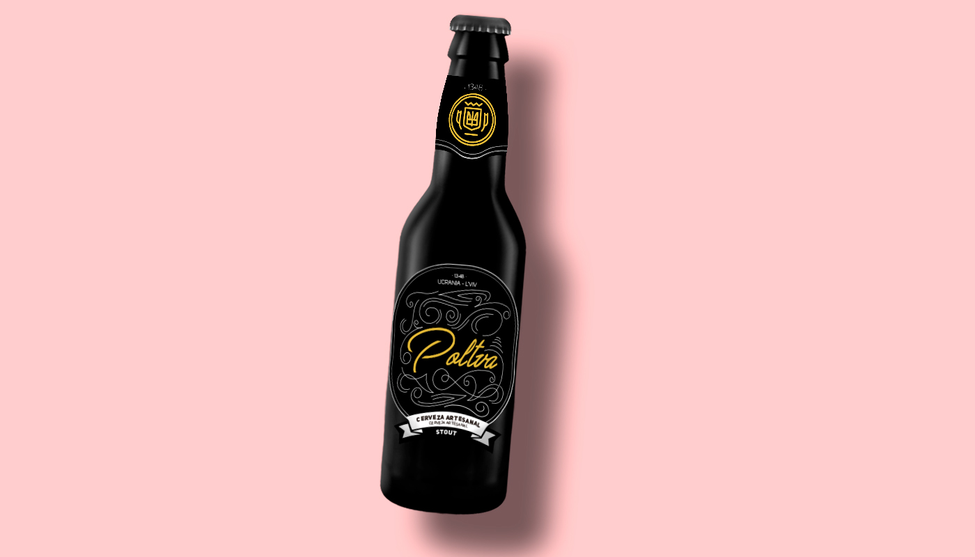 graphic design  label design beer design identity