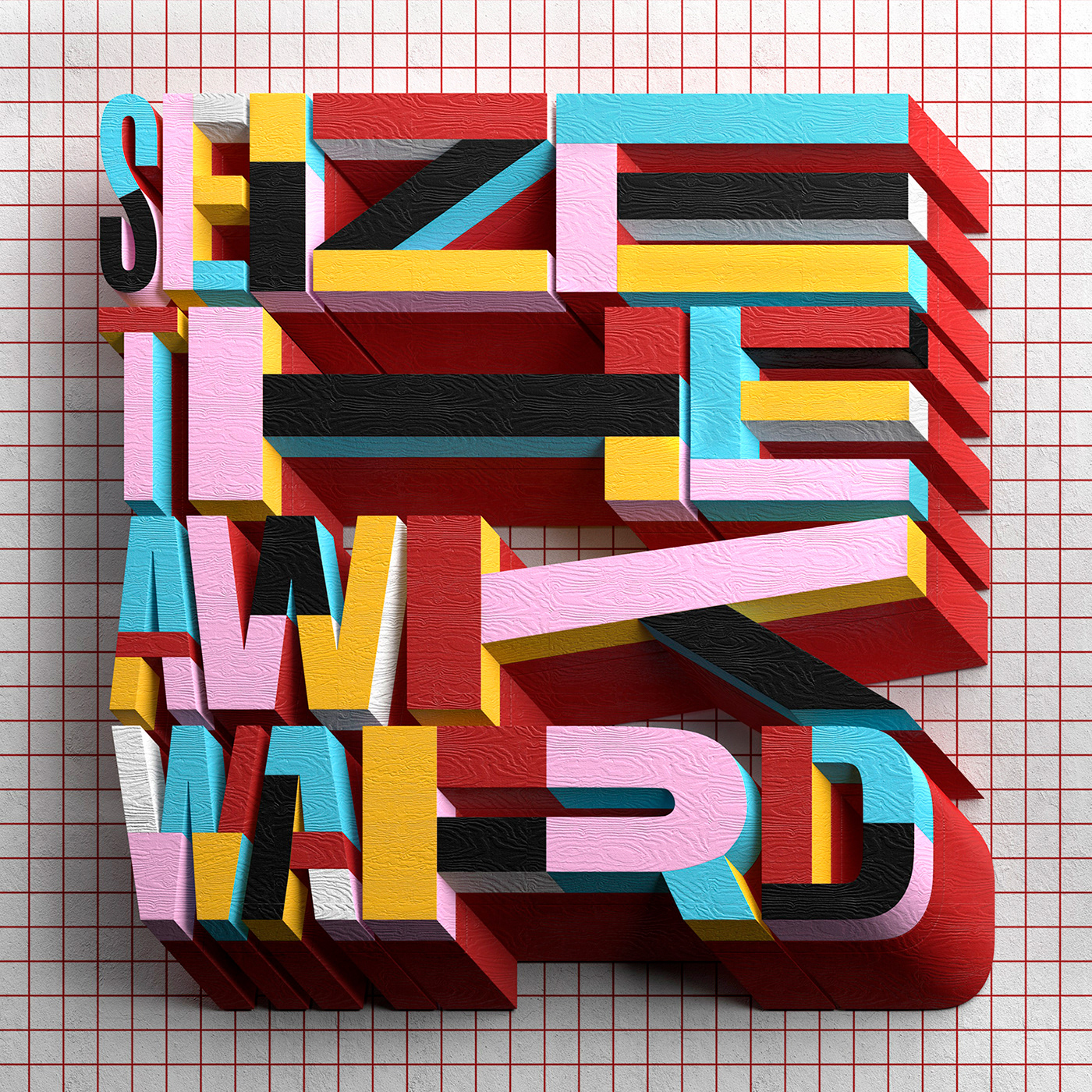 typography   graphic design  3D colors art direction  magazine ILLUSTRATION 