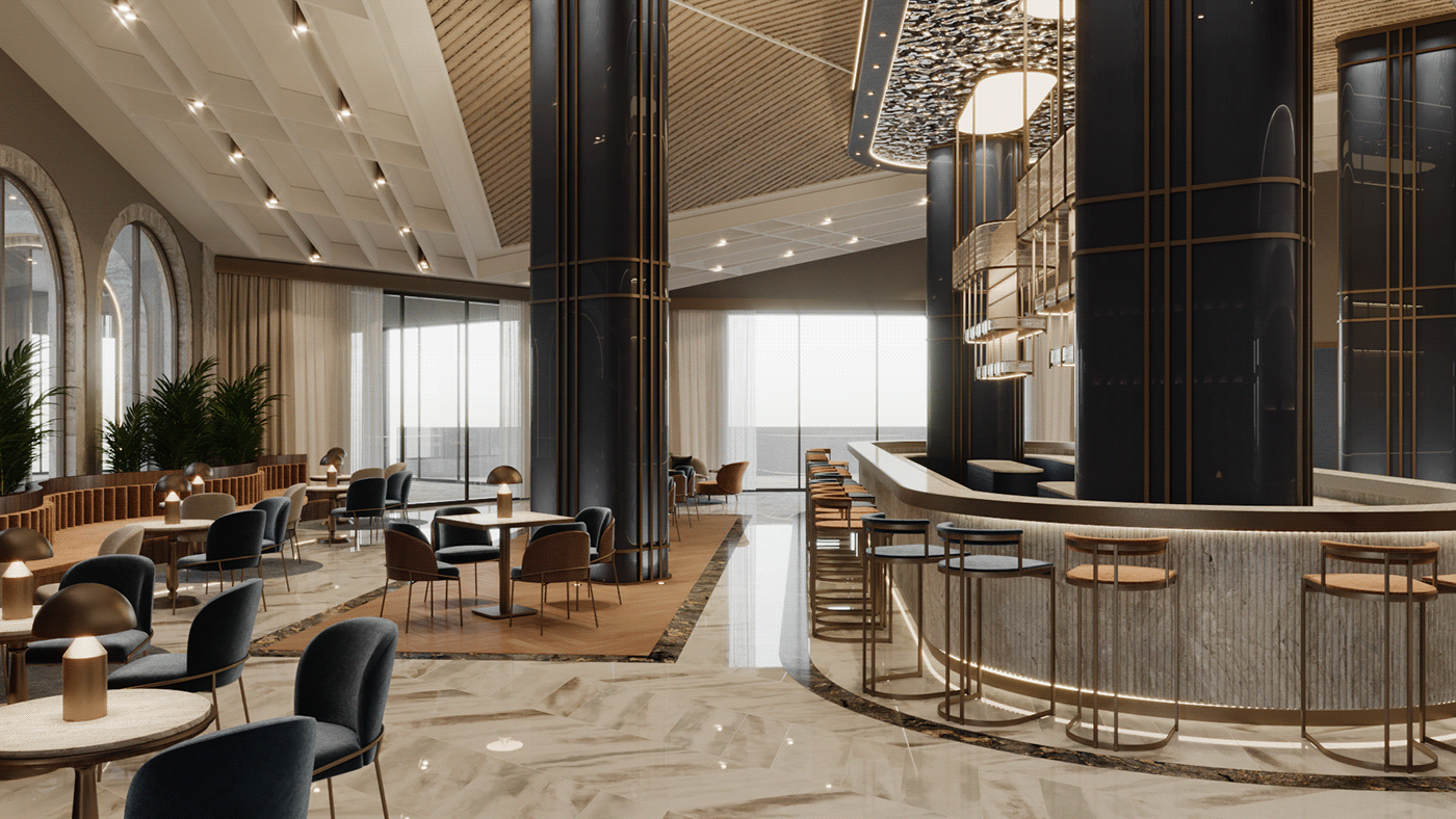 cafe Cafe design hotel hotel design Lobby lobby design lounge lounge design restaurant restaurant design
