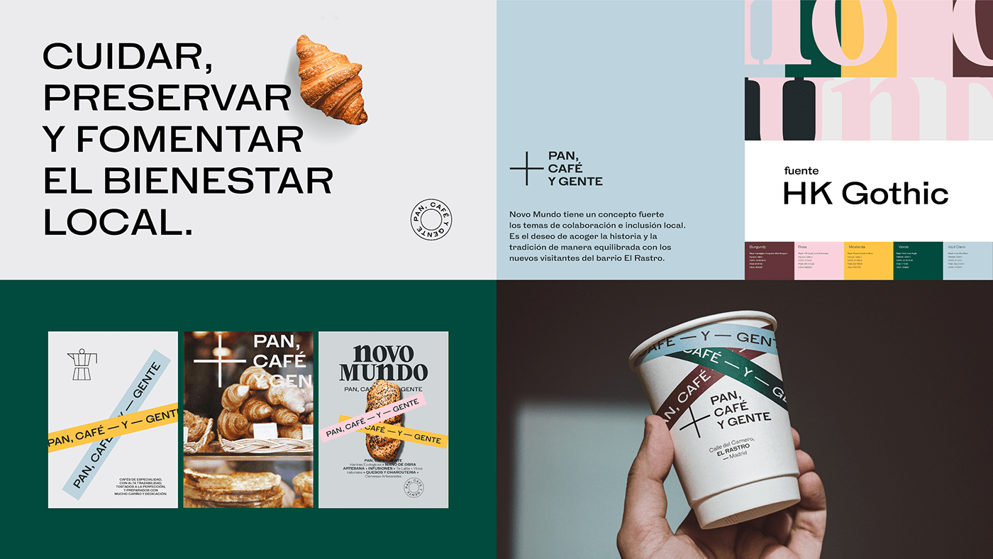 Brand Design brand strategy graphic design  Logo Design visual identity Behance typography   brand identity bakery Food 