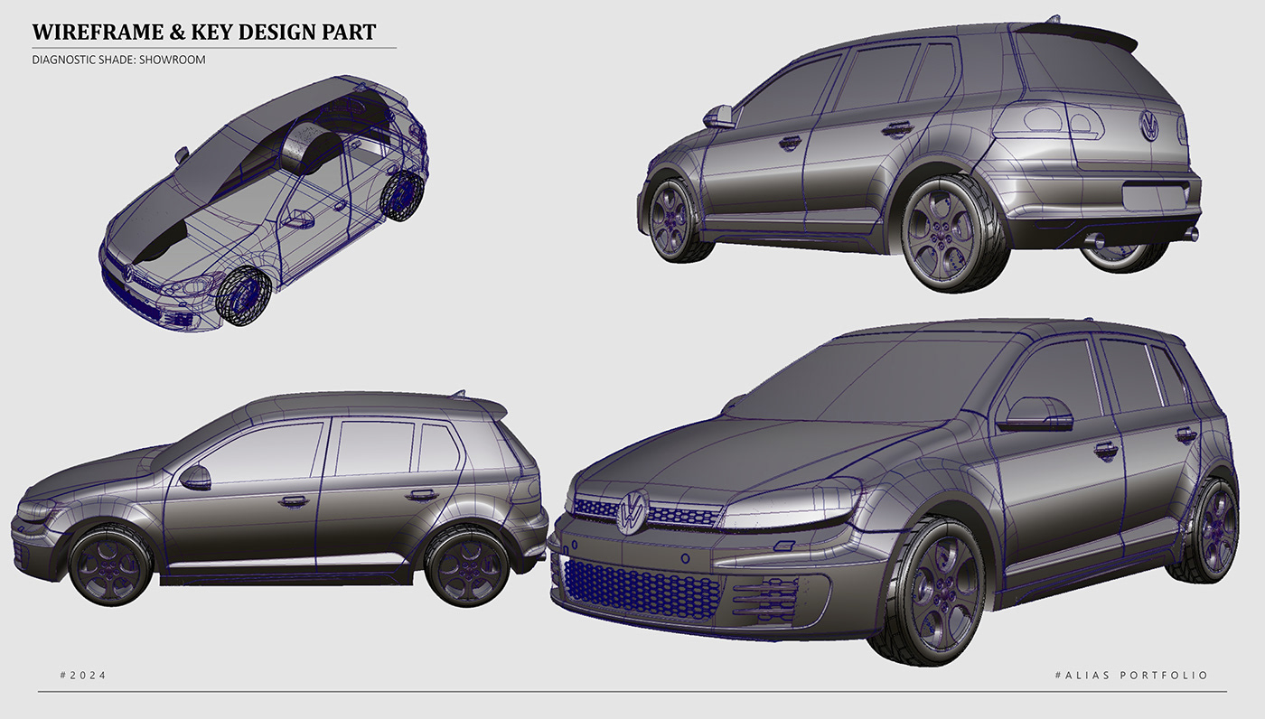Automotive design automotive   digitaldesign Autodesk Alias transportationdesign cardesign 3d modeling Render