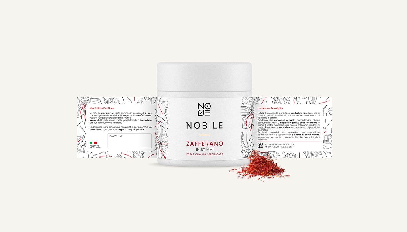 brand identity Case Study cooking Food  Label Logo Design modern Packaging saffron Wellness