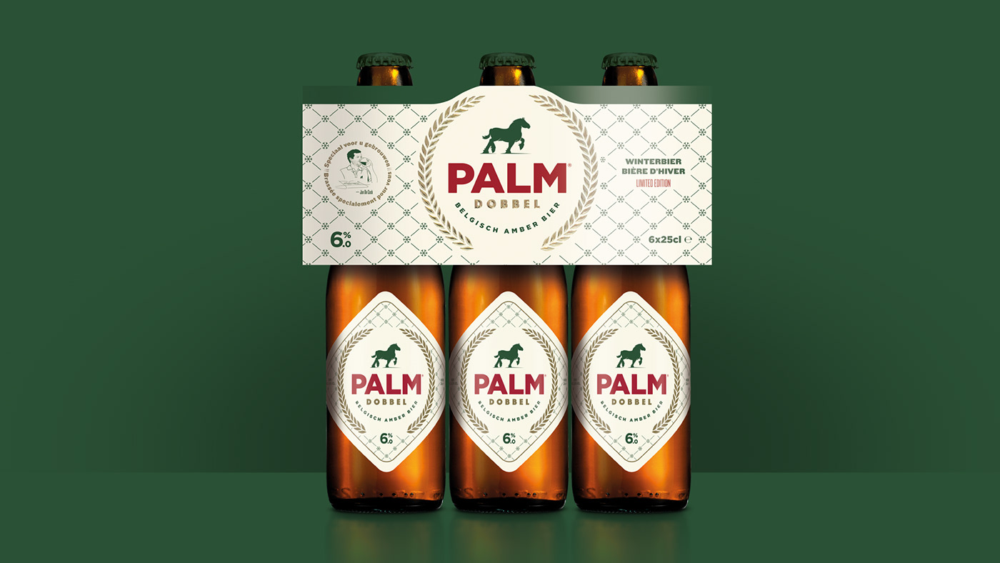 beer Label graphic ILLUSTRATION  brewery bottle Packaging palm branding  design