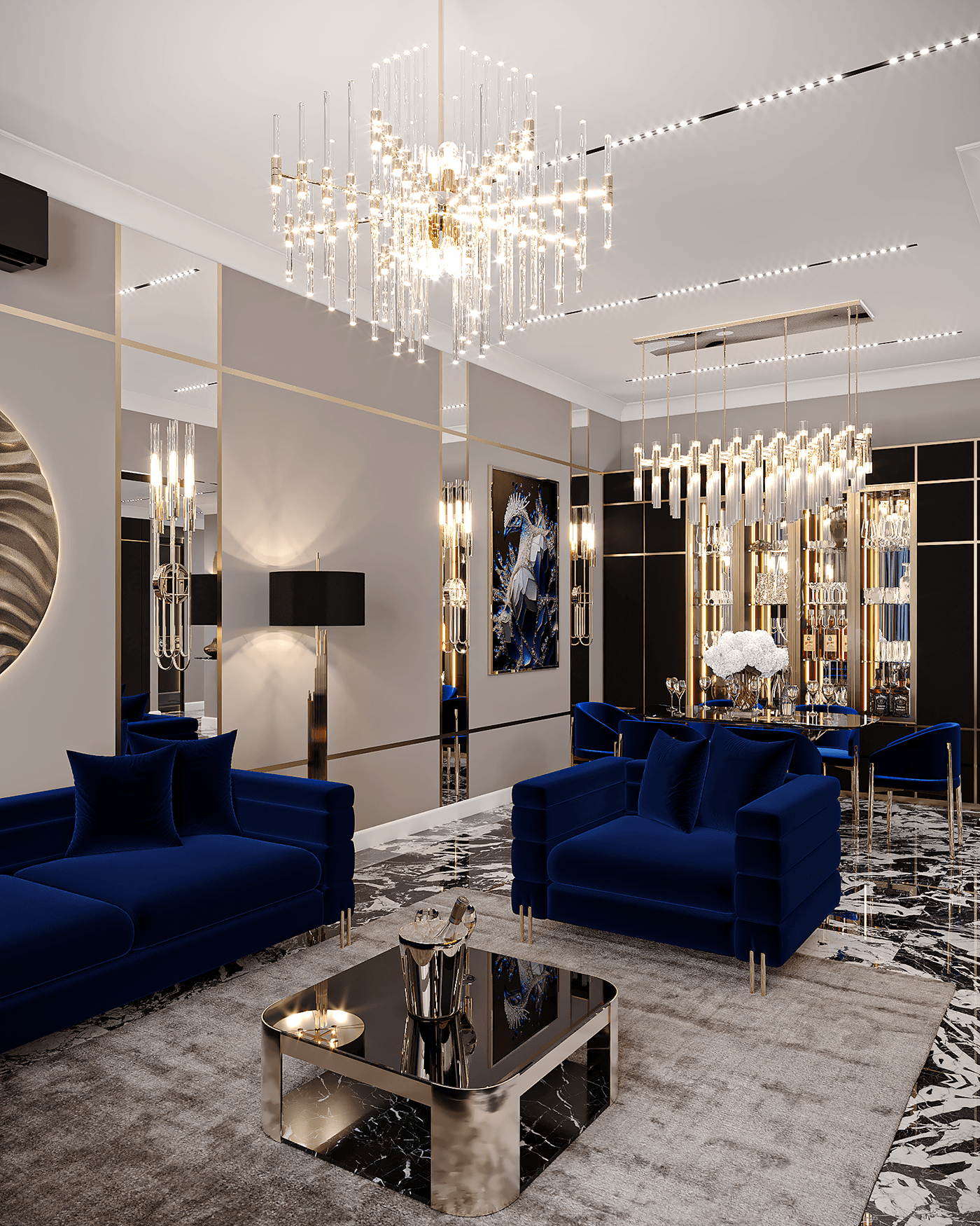 interior design  дизайн интерьера ар-деко неоклассика   architectural design Modern Design Interior Design Dubai design livingroom дизайн итерьера москва современная классика