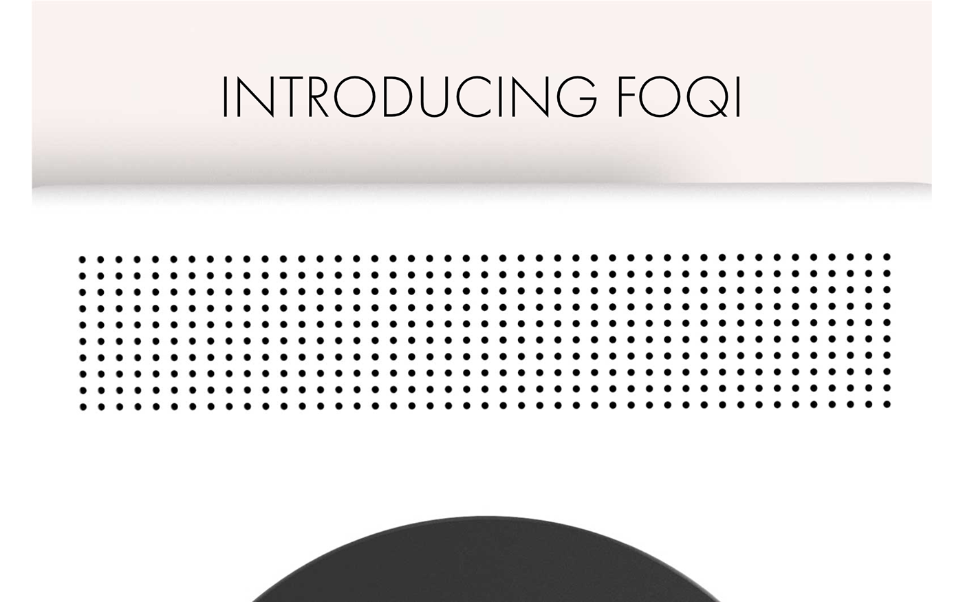 foci product design  speakers tech UI ux