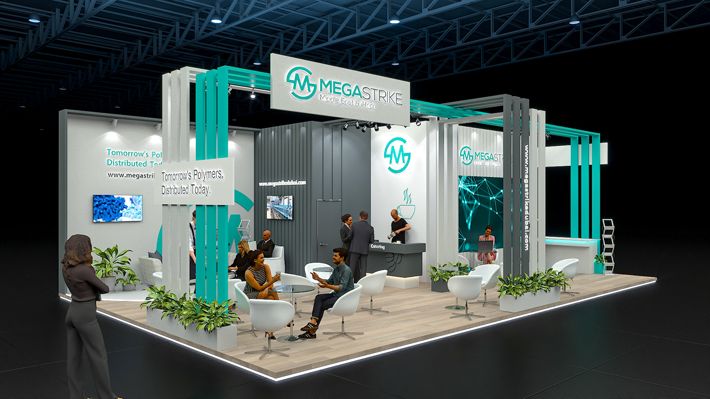 Stand stand design Exhibition  booth plastic expo exhibition stand Exhibition Design  plastex