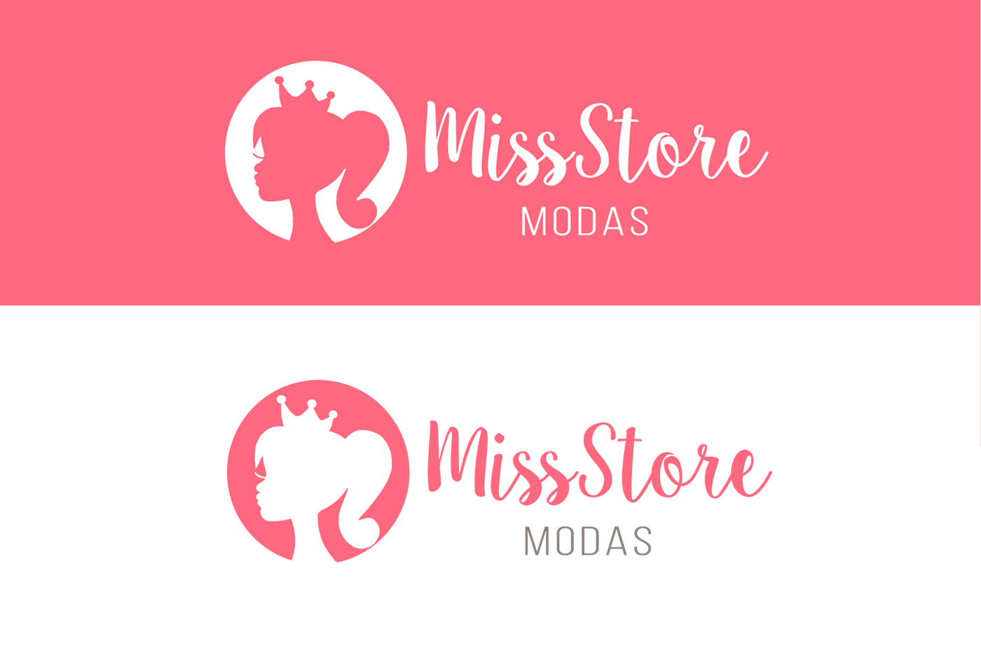 logo Logotipo branding  loja roupas feminino