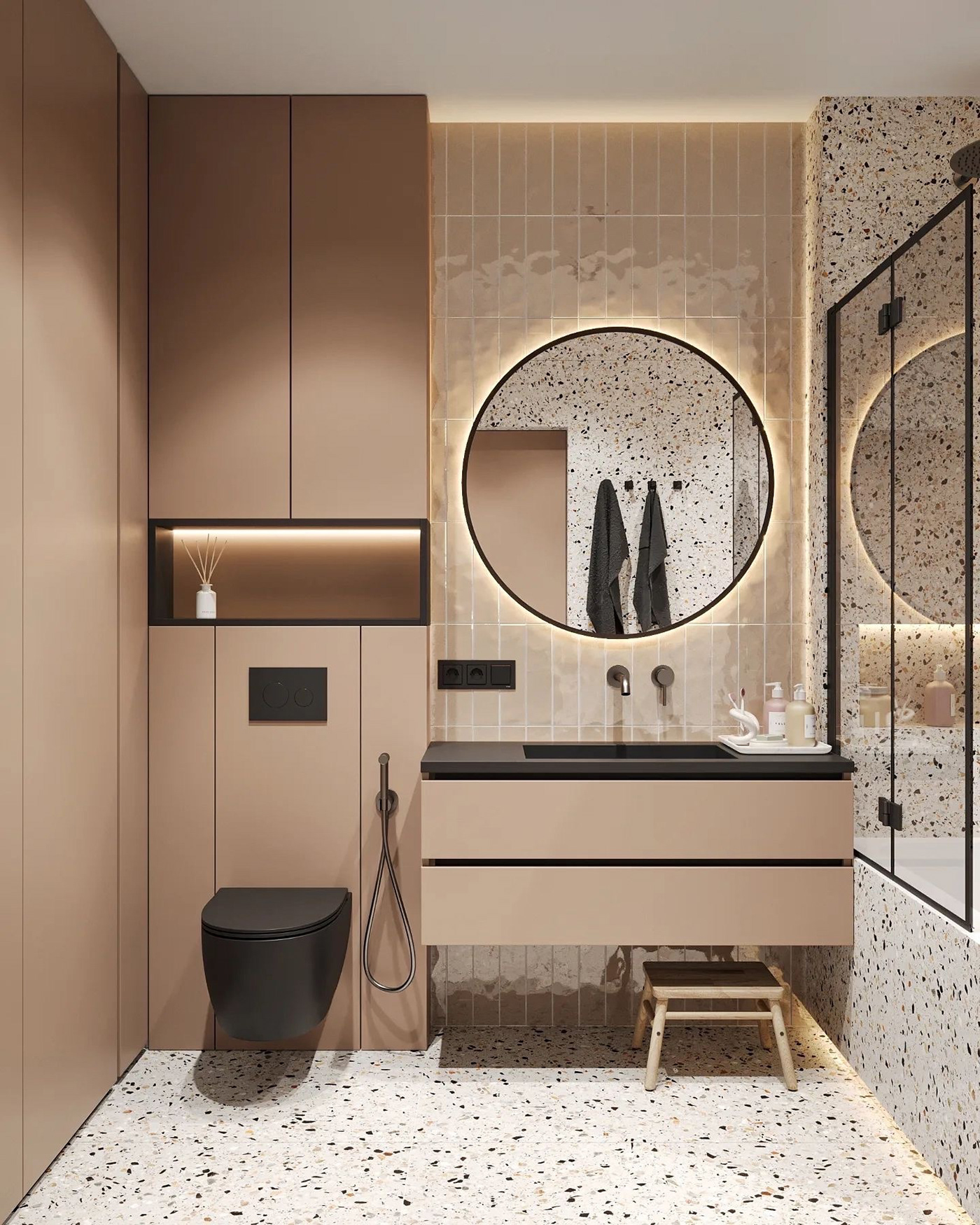 bathroom interior design  architecture modern minimal Minimalism