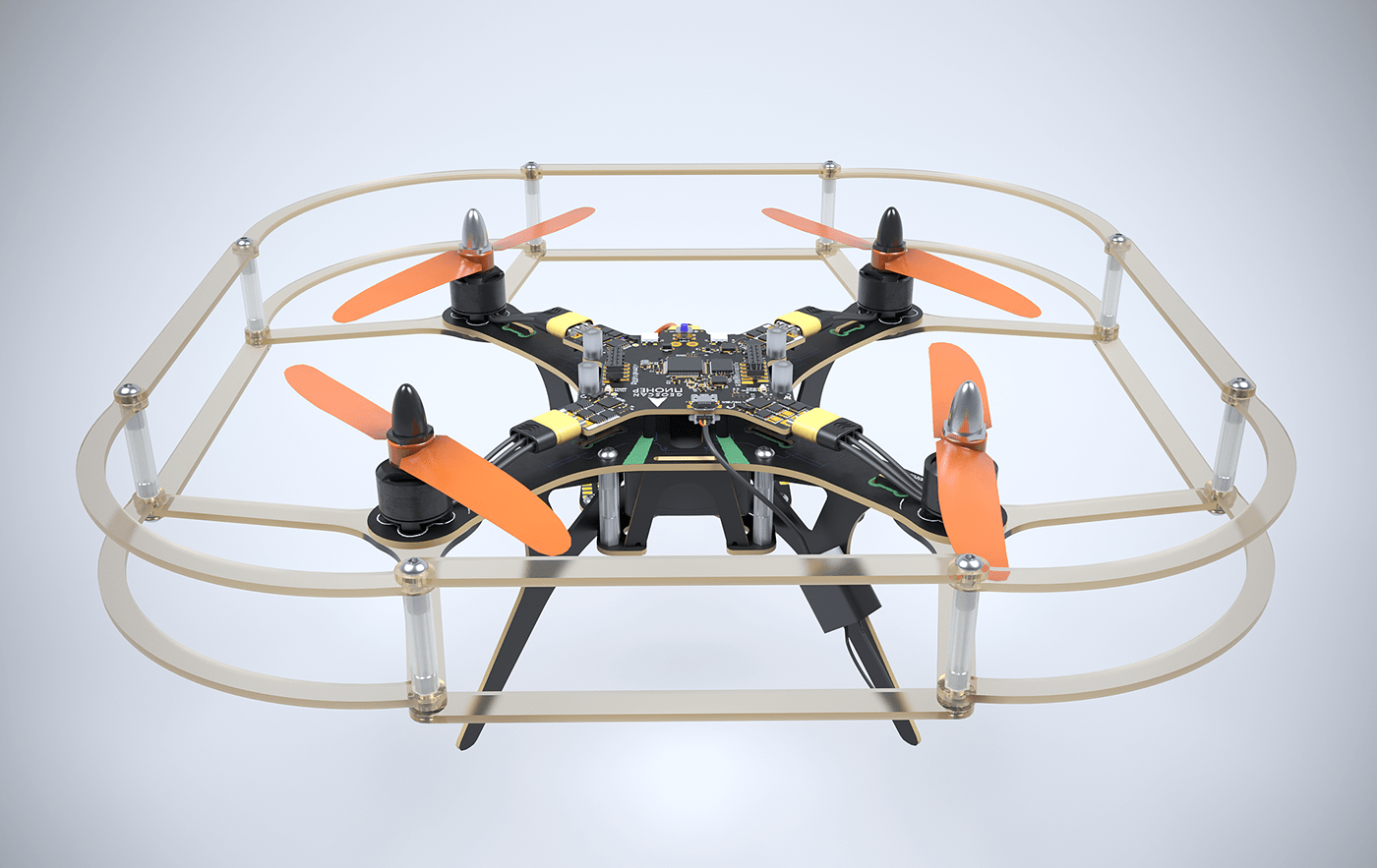 3d modeling 3ds max corona product design  quadrocopter Render rendering texturing UVW Mapping Vizualization