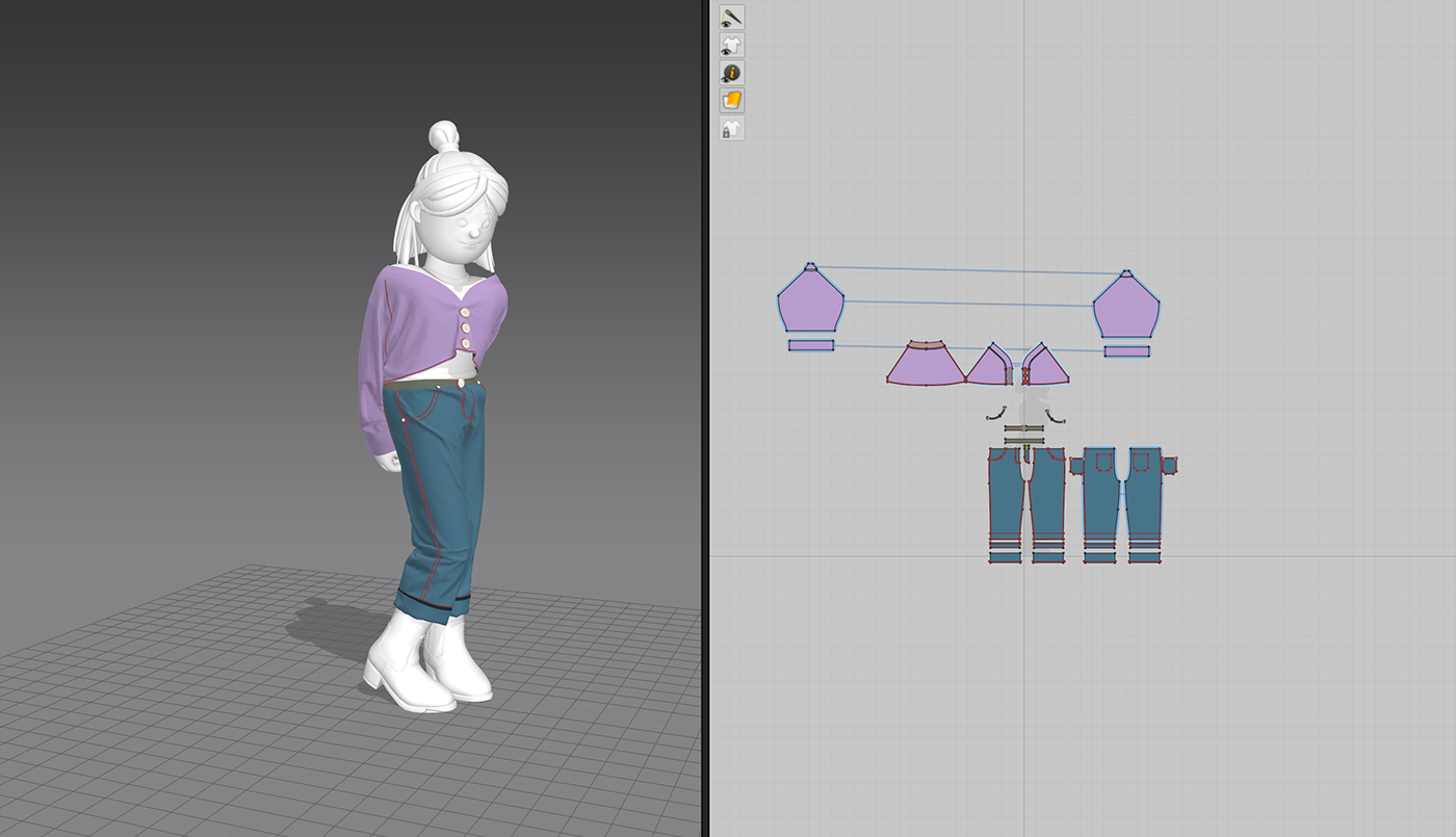 3D animation  Character design  marvelous designer 3d fashion Maya 3D 3D illustration modeling Render interior design 