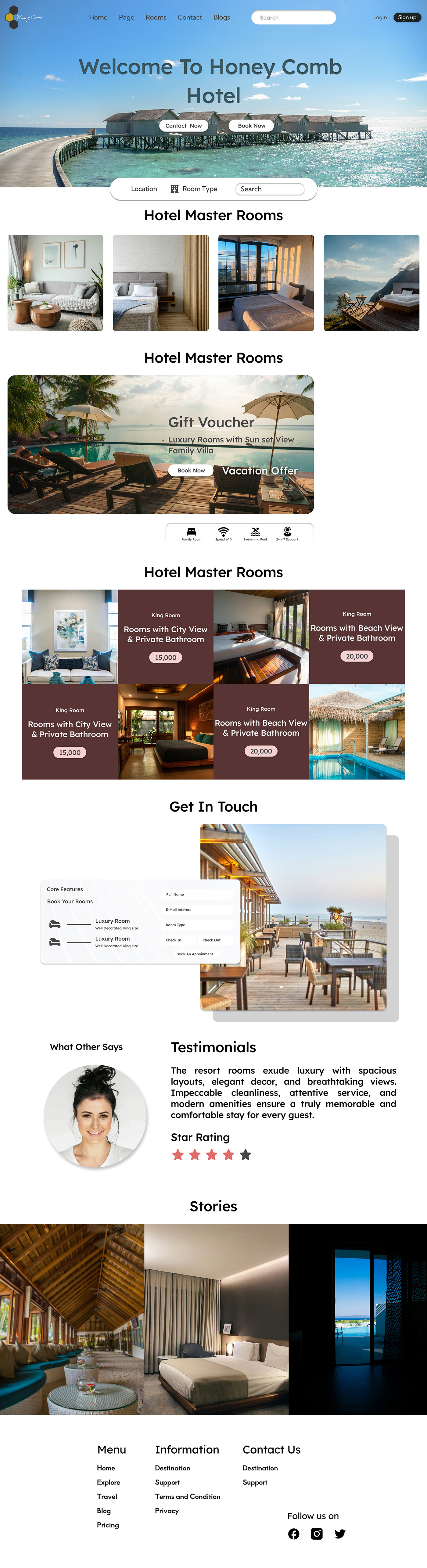resort Website Website Design Webdesign websites