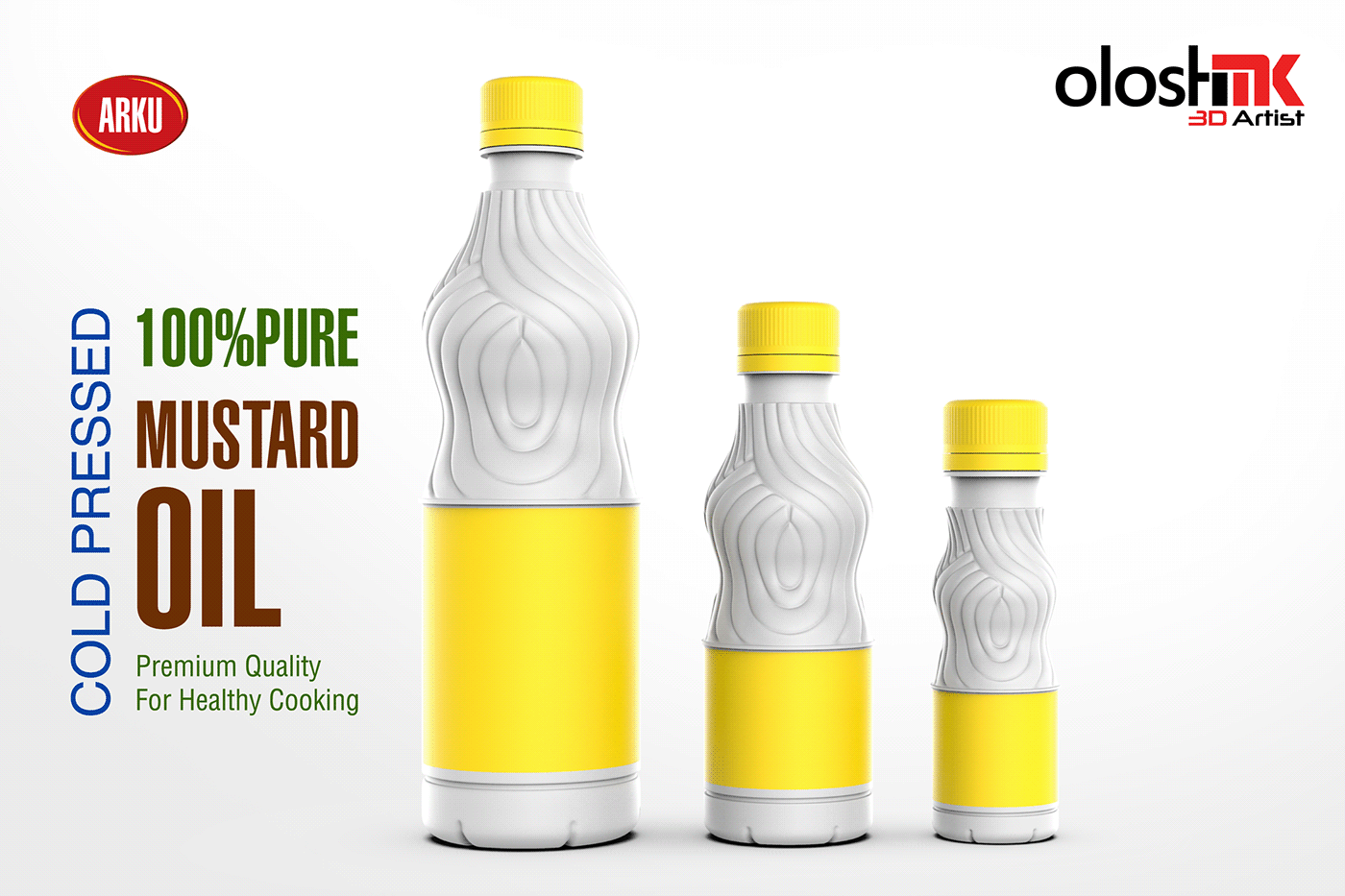 ARKU Arku mustard oil fresh fresh OIL Liquid mustard Mustard Oil oil pure Pure Oil