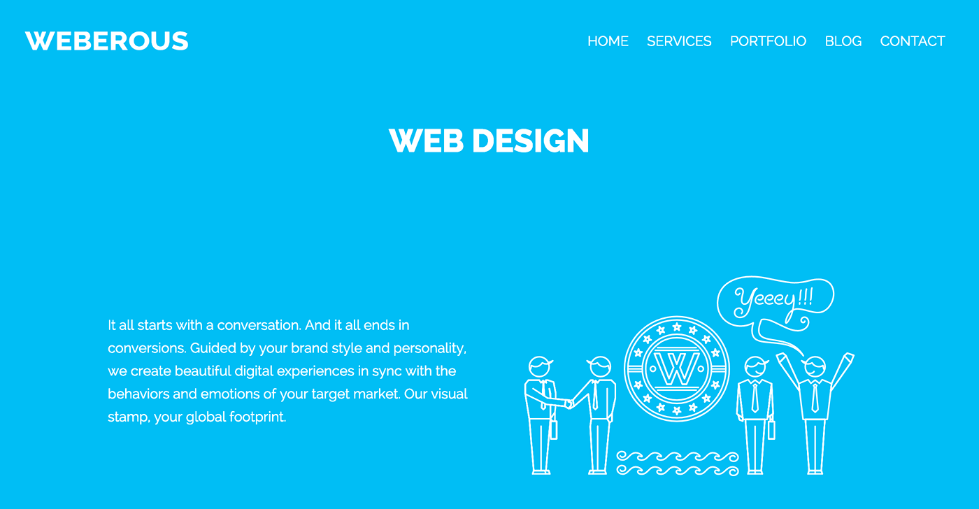 Web Design  Website landing page Web company agency list webpage design designer
