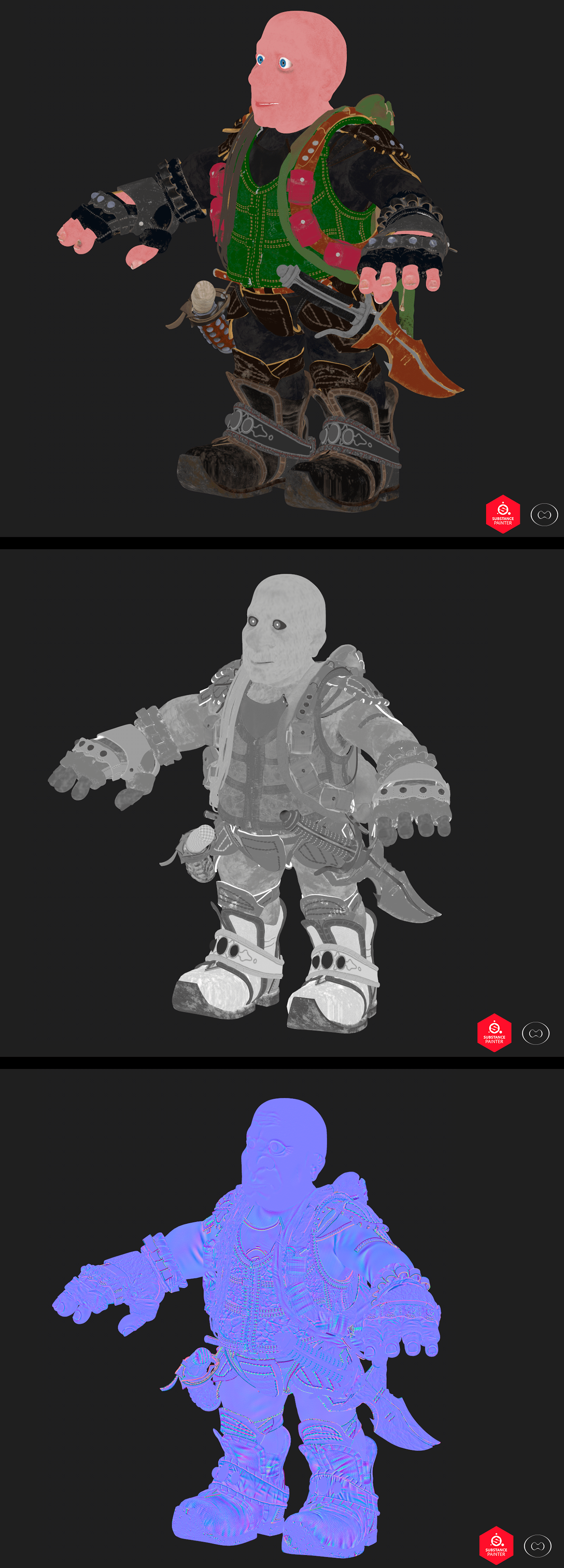 Character design  gnome Rogue stylized World of warcraft