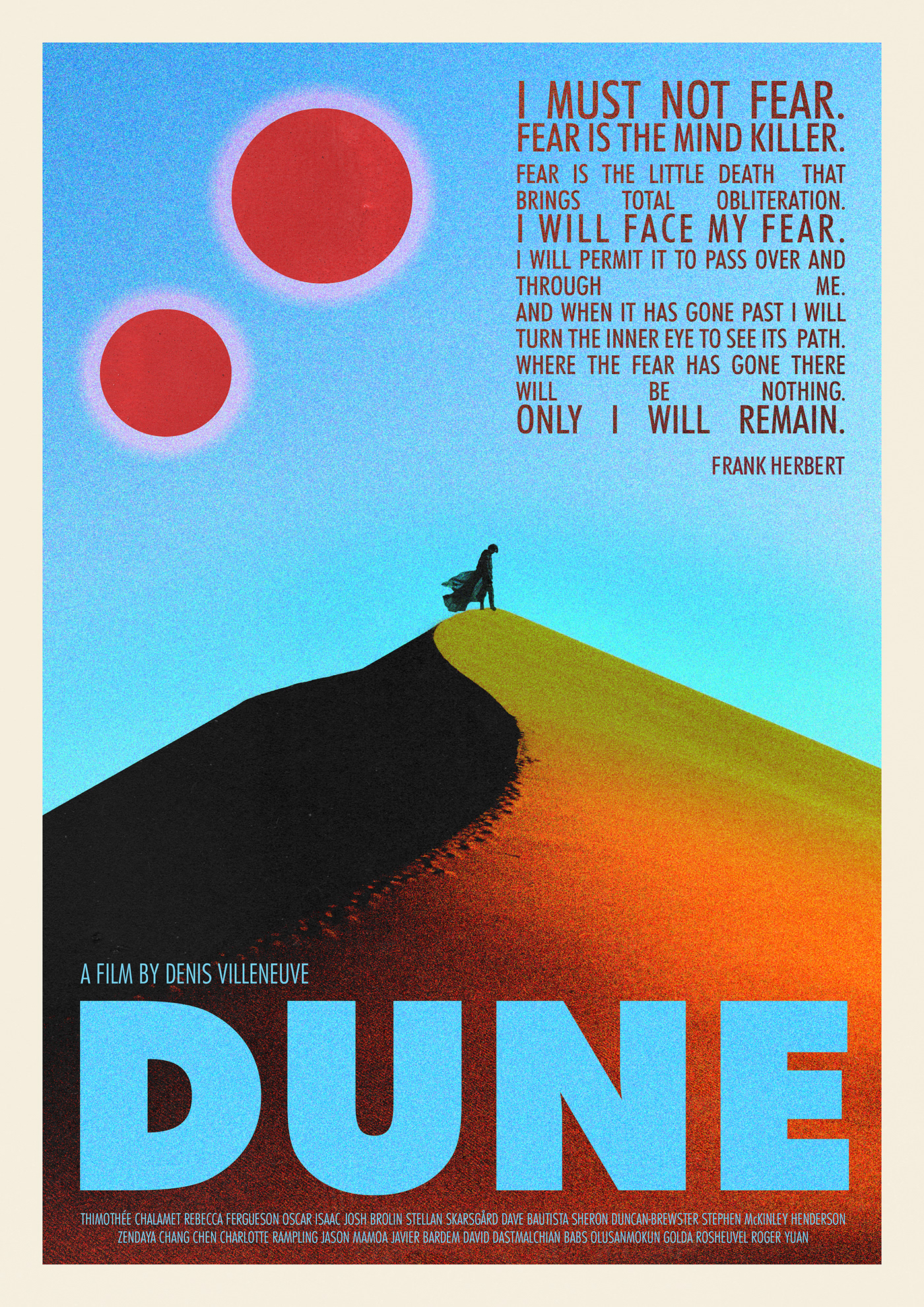 adobe concept art digital dune frank herbert photoshop poster science fiction Scifi