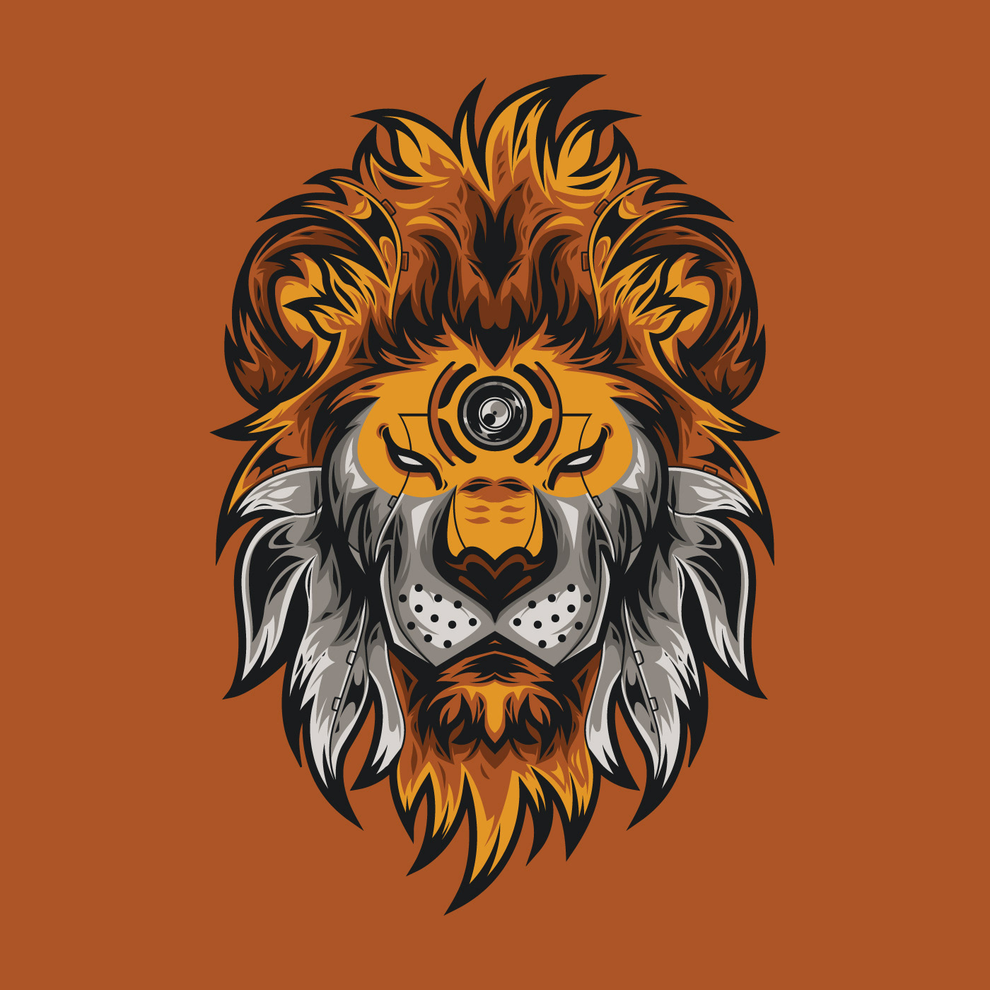 t-shirt ILLUSTRATION  design wild zoo predator wildlife apparel