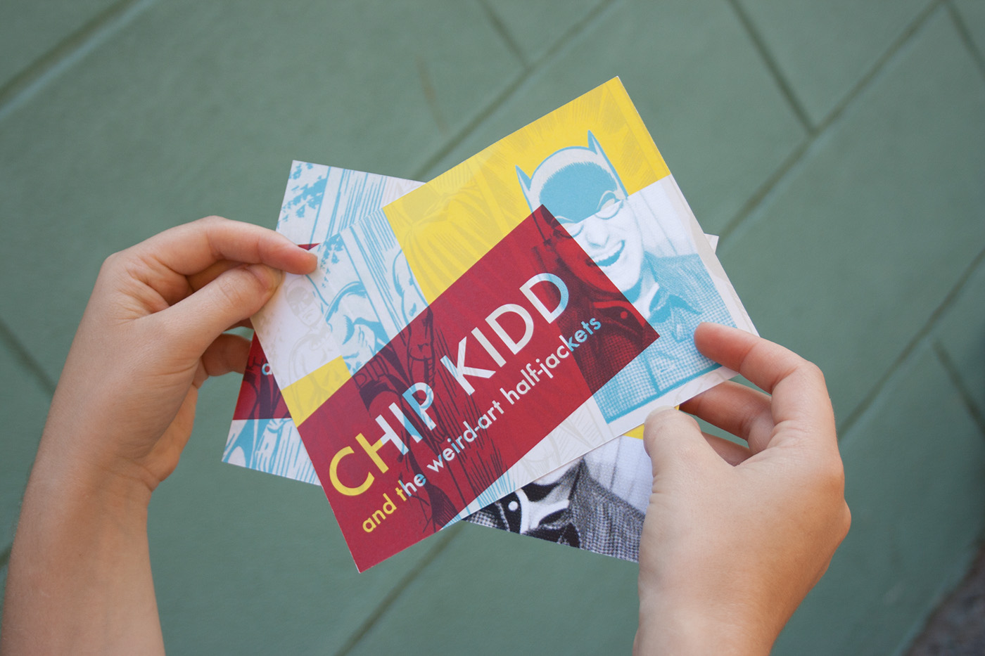 chip kidd catalog poster postcards Exhibition 