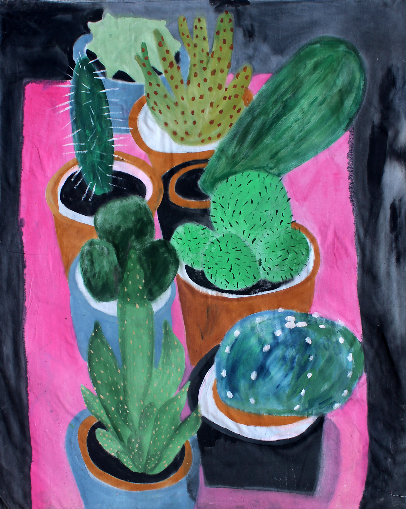 art cactus Drawing  Flora graphic ikea ILLUSTRATION  painting  