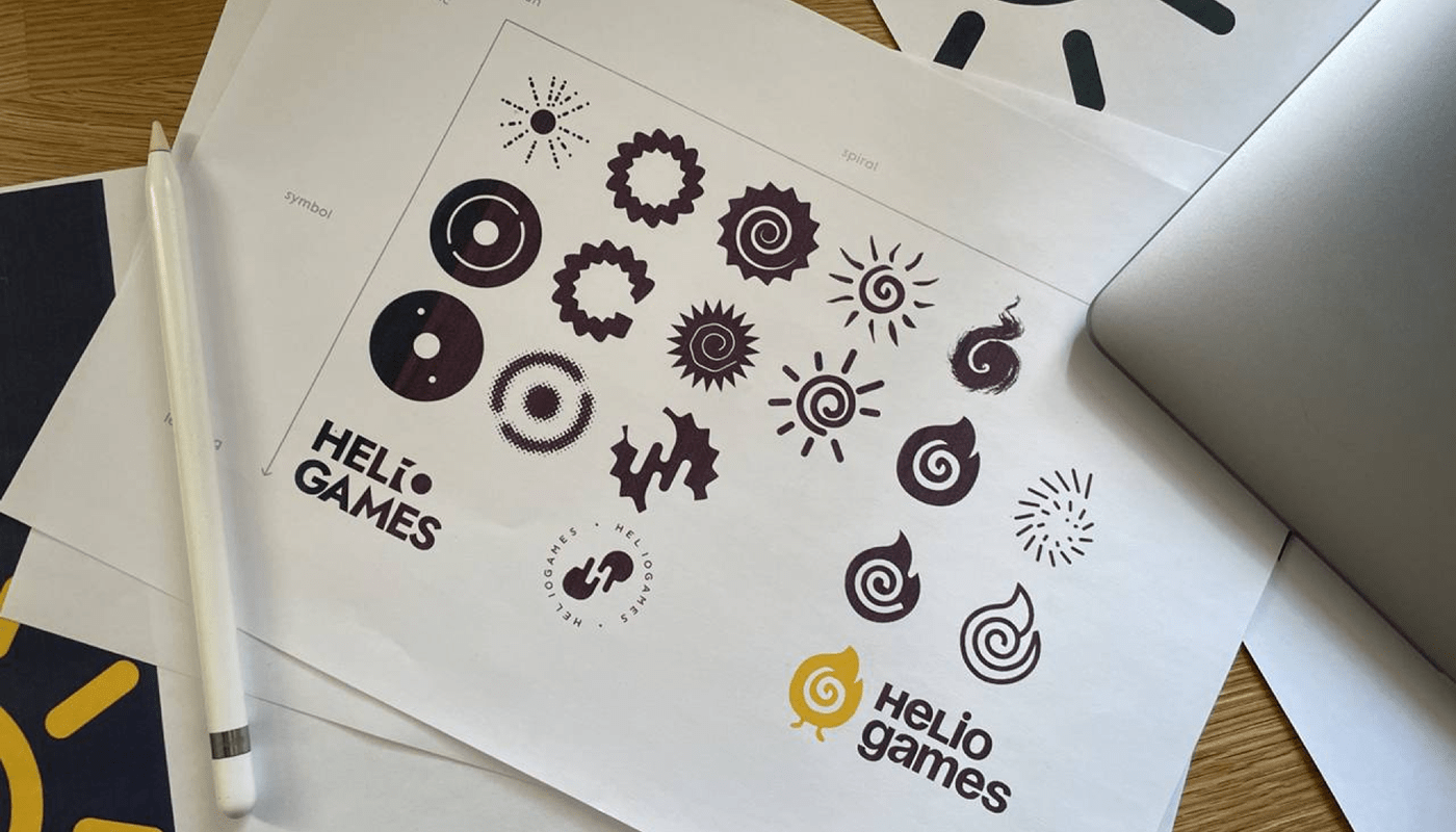 brand identity Game Developer hoodie identity Logo Design Mascot Merch stickers design