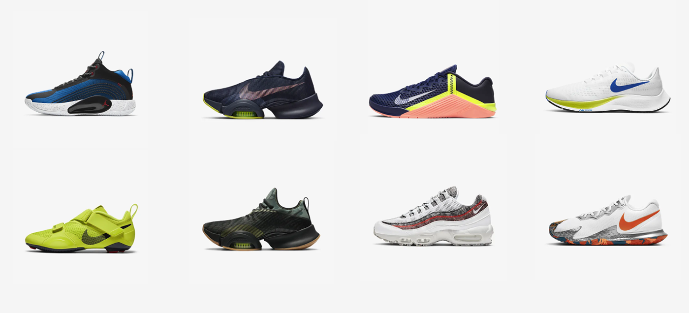 appui DesignConcept Ecommerce Figma Nike productdesign shoeApp shoestore UI ux