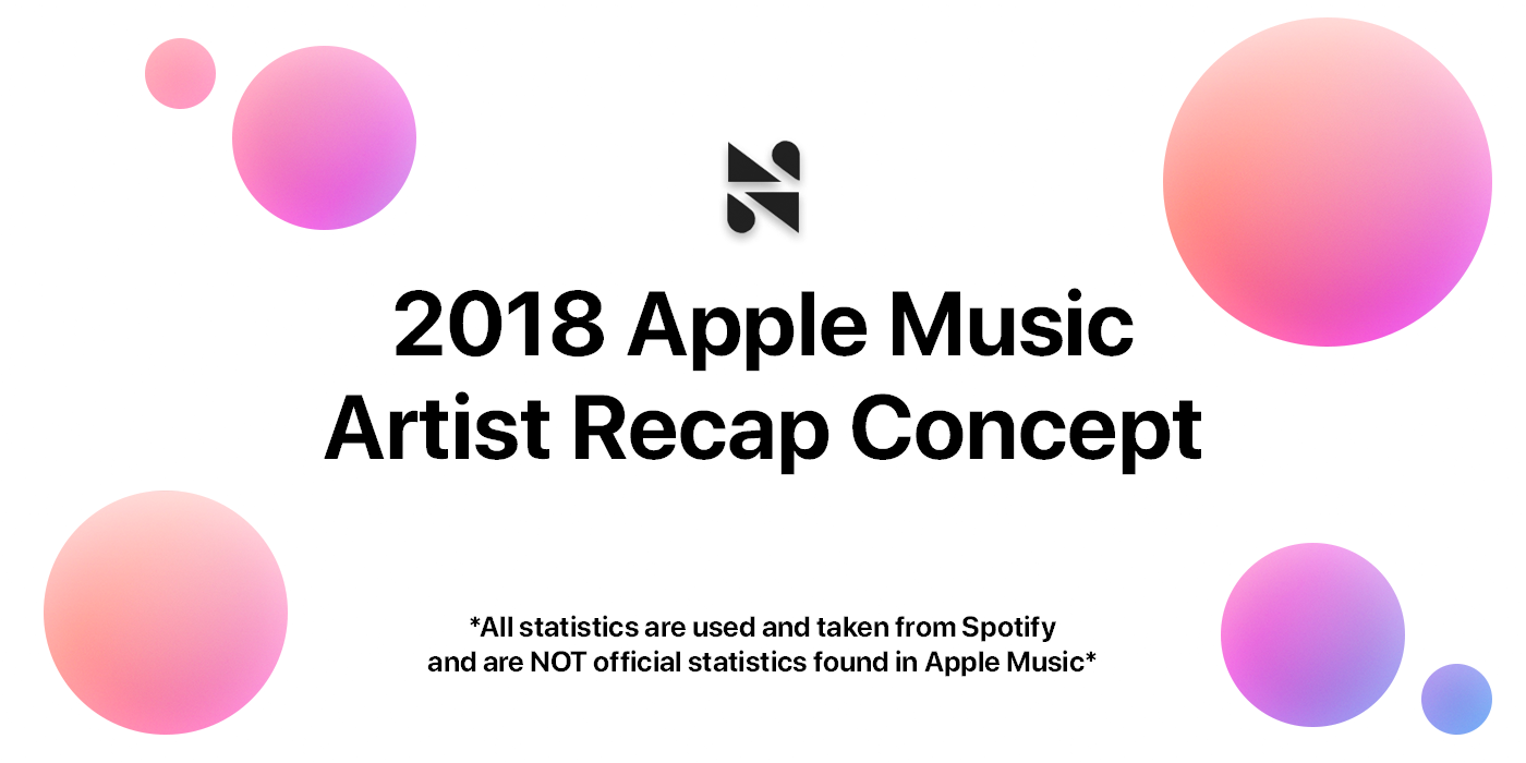 apple Apple Music concepts ios 12 NovvaaDesigns colorful gradients tech iphone