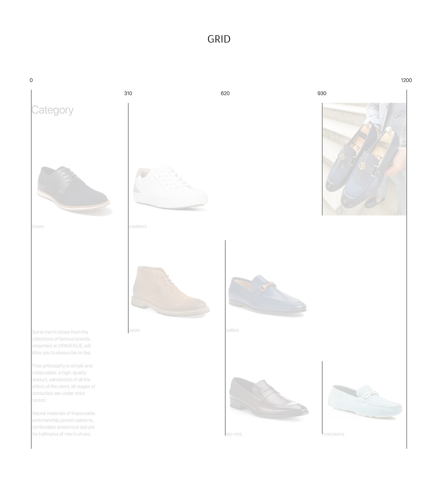 concept Fashion  footwear shoes shop site ux/ui vipavenue web-design Website
