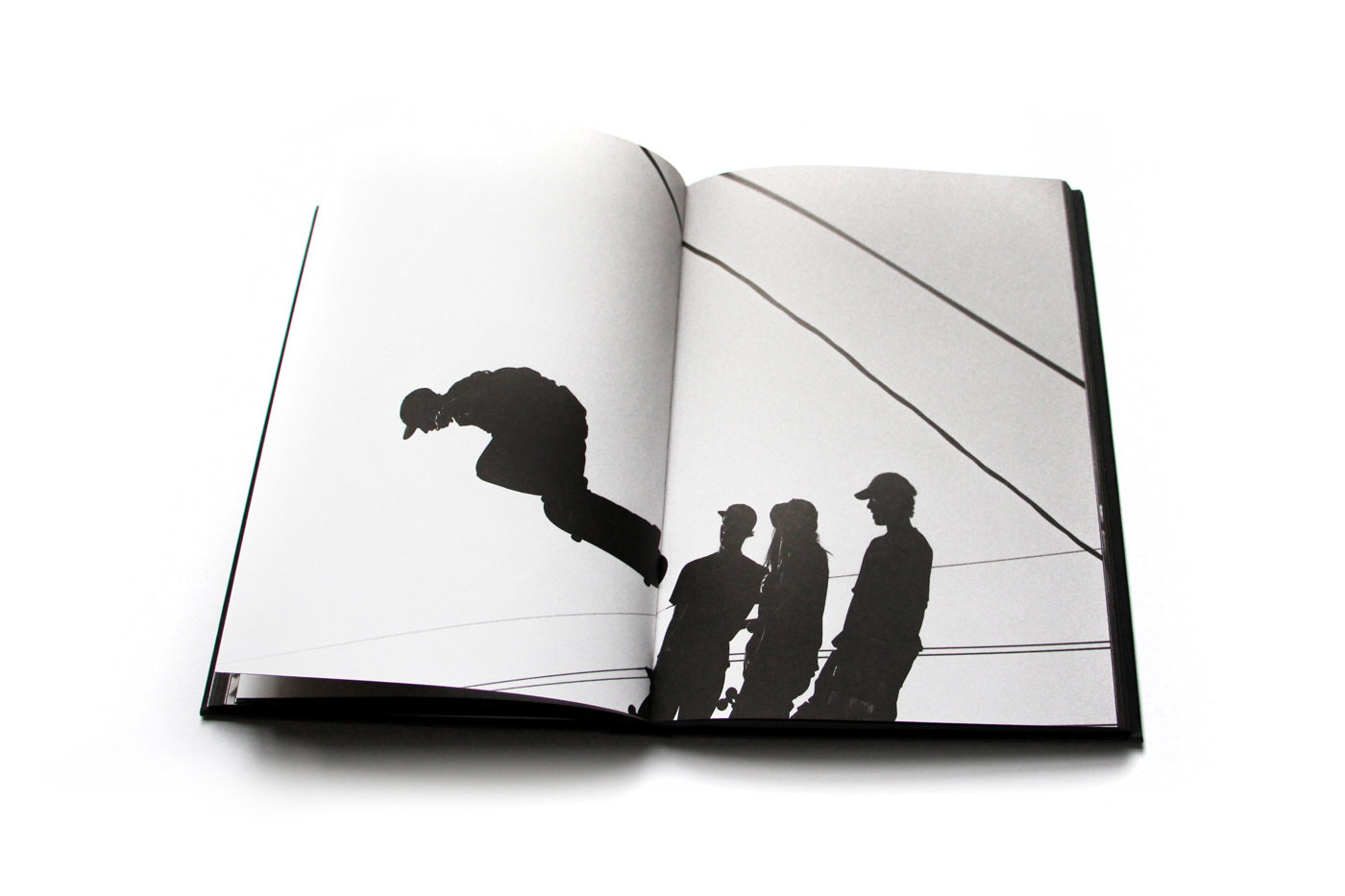 book design handmade Hallertau skate skateboarding Photography  Tim Bisschop cover design stencil handpainted
