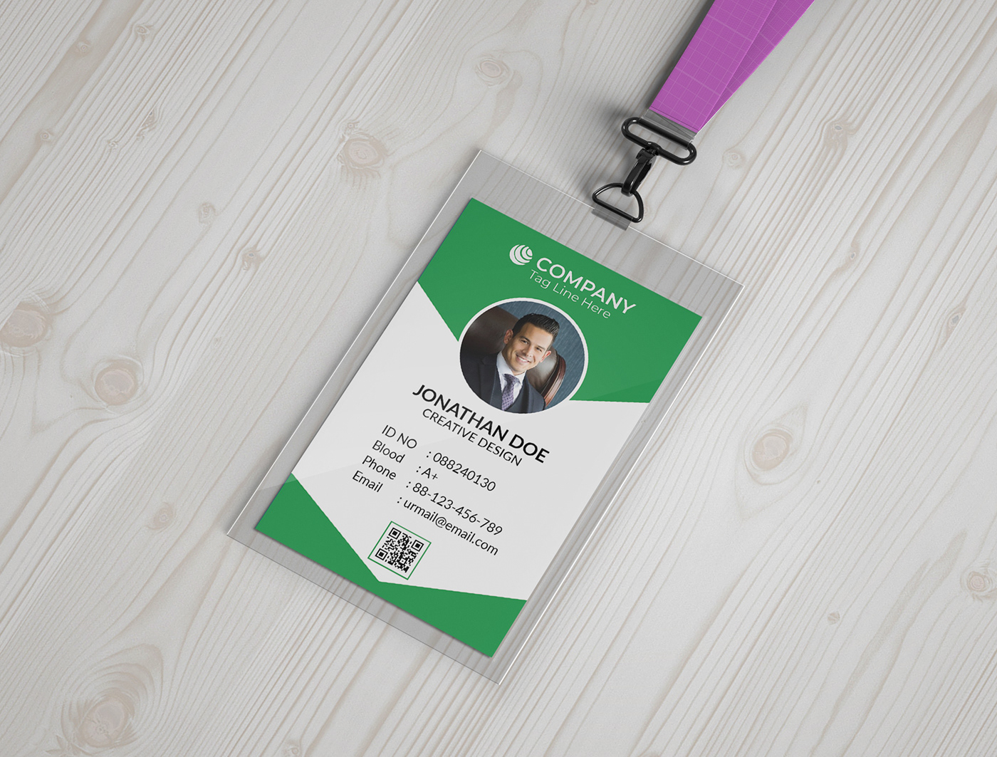 ID Card Design  FREE MOCKUP [Download] on Behance Throughout Id Card Design Template Psd Free Download