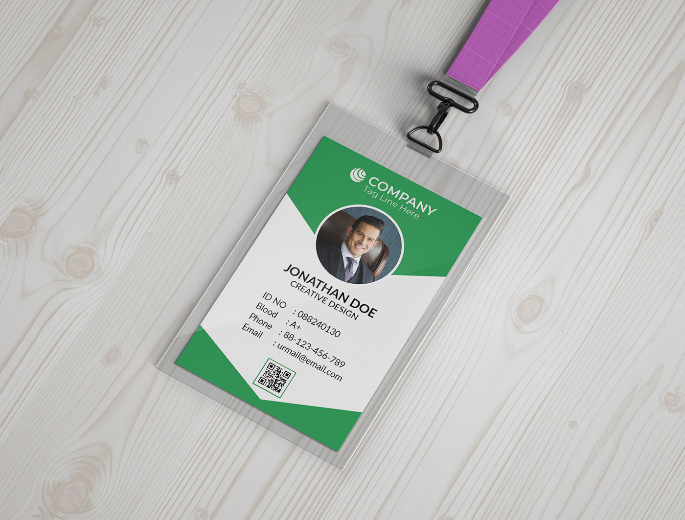 Download Id Card Design Free Mockup Download On Behance