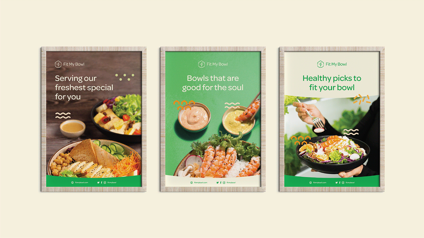 brand identity food and beverage green healthy johor bahru malaysia pokebowl restaurant salad superfood
