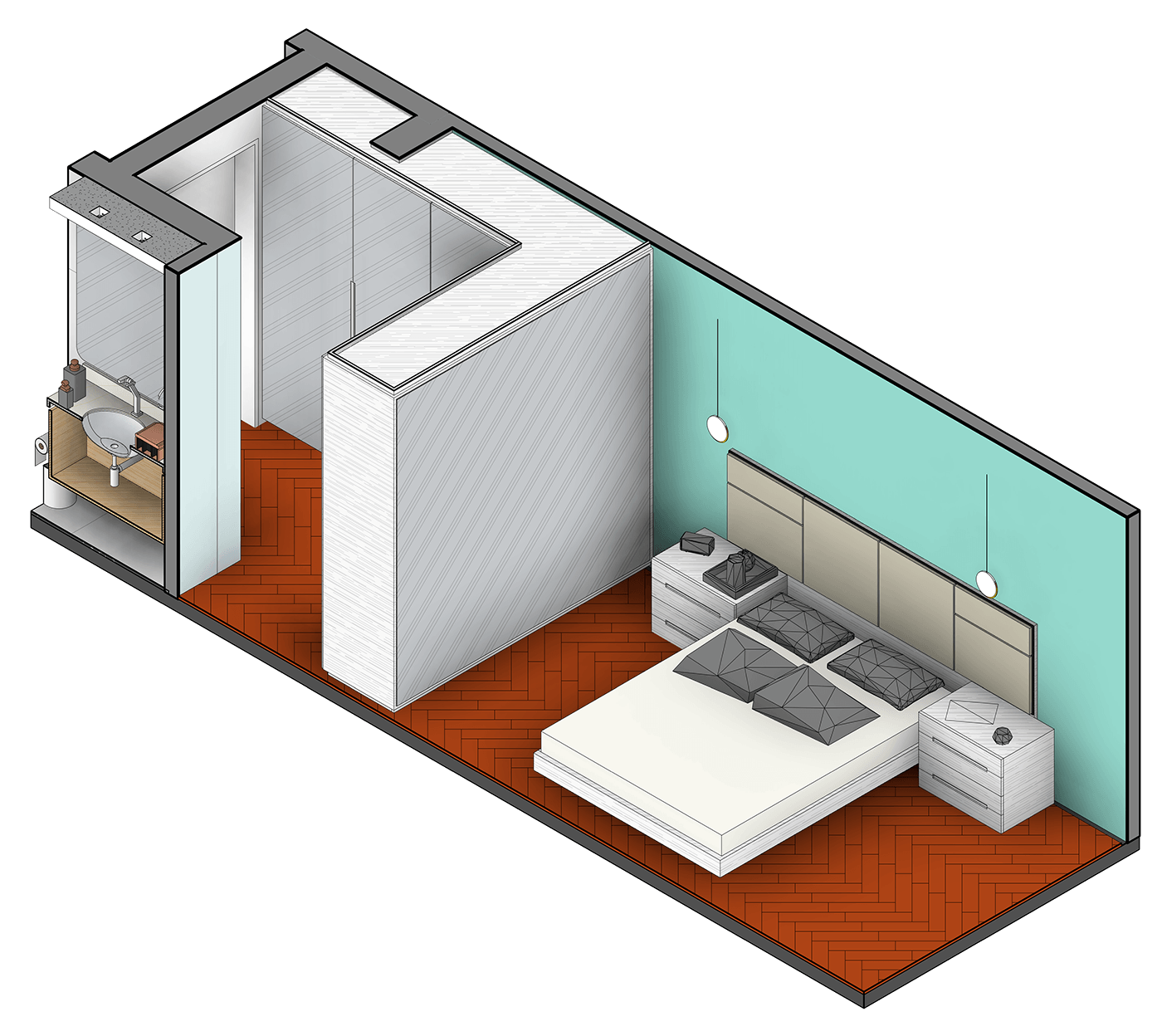 ARQUITETURA enscape Render 3D architecture visualization interior design  modern brasilia brasileiro