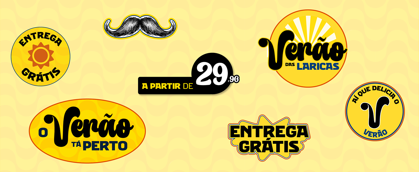 design design grafico brasil identidade visual campanha hamburguer verão calor brand identity branding  Brand Design