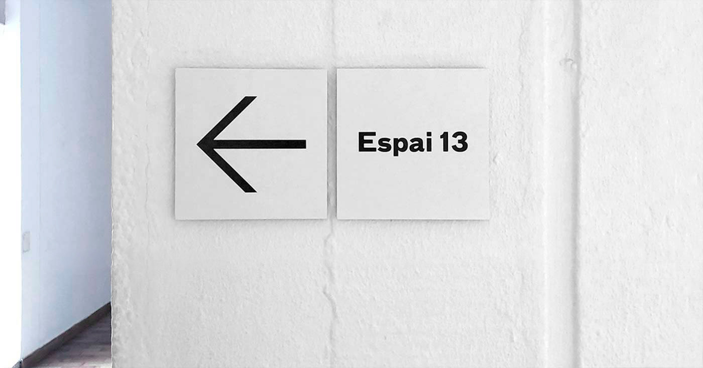 Fundació Miró barcelona miro Exhibition  museum brochure poster espai 13