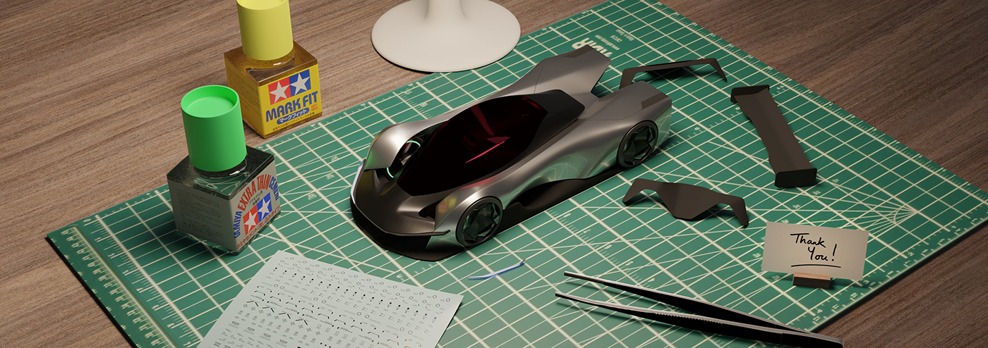 3D automotive   Automotive design blender design mazda product design  race car Render sketch