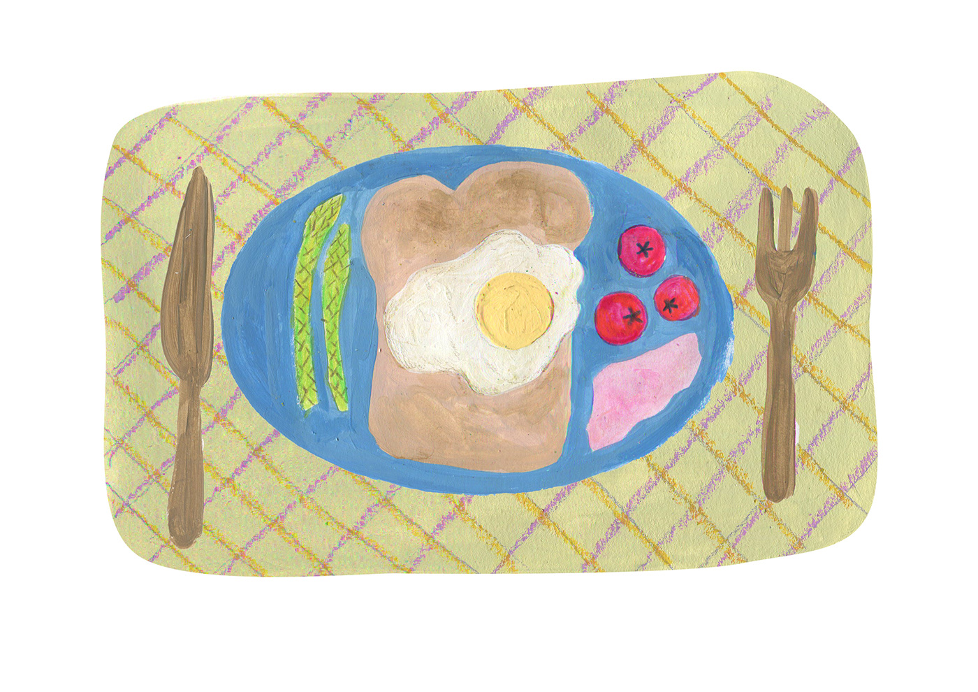 illustrations Food  animations painting  