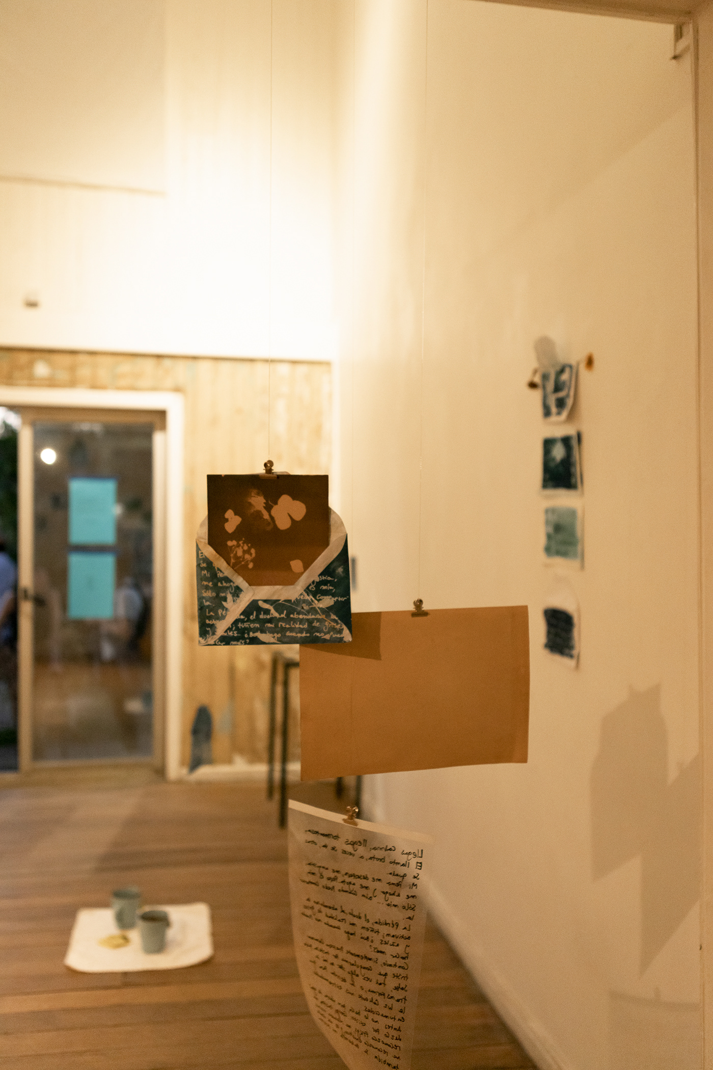 cyanotype curation art therapy Exhibition  emotion alternative process création collective curator