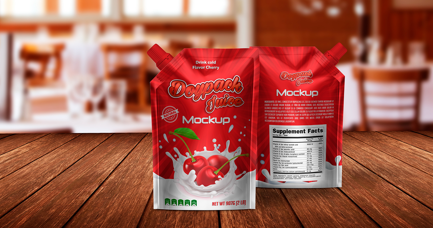 doypack doypack mockup Mockup Coffee coffee bag juice juice bag doy drink bag Food 