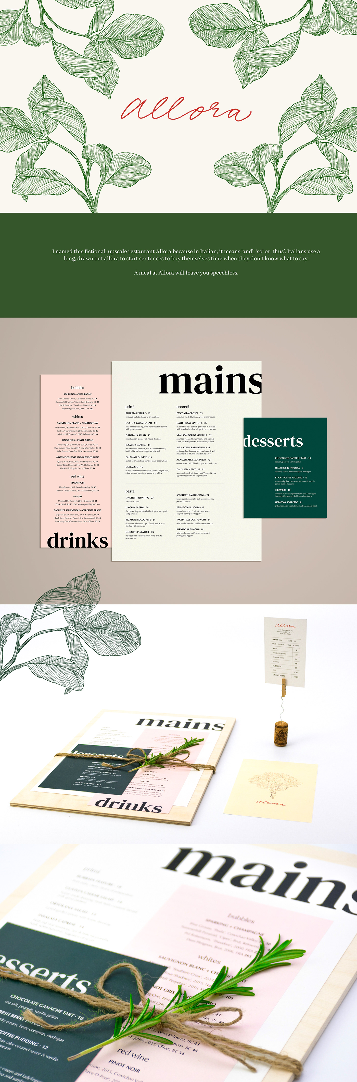 Food  italian restaurant UX UI Website wordpress branding  HIGH CLASS menu student