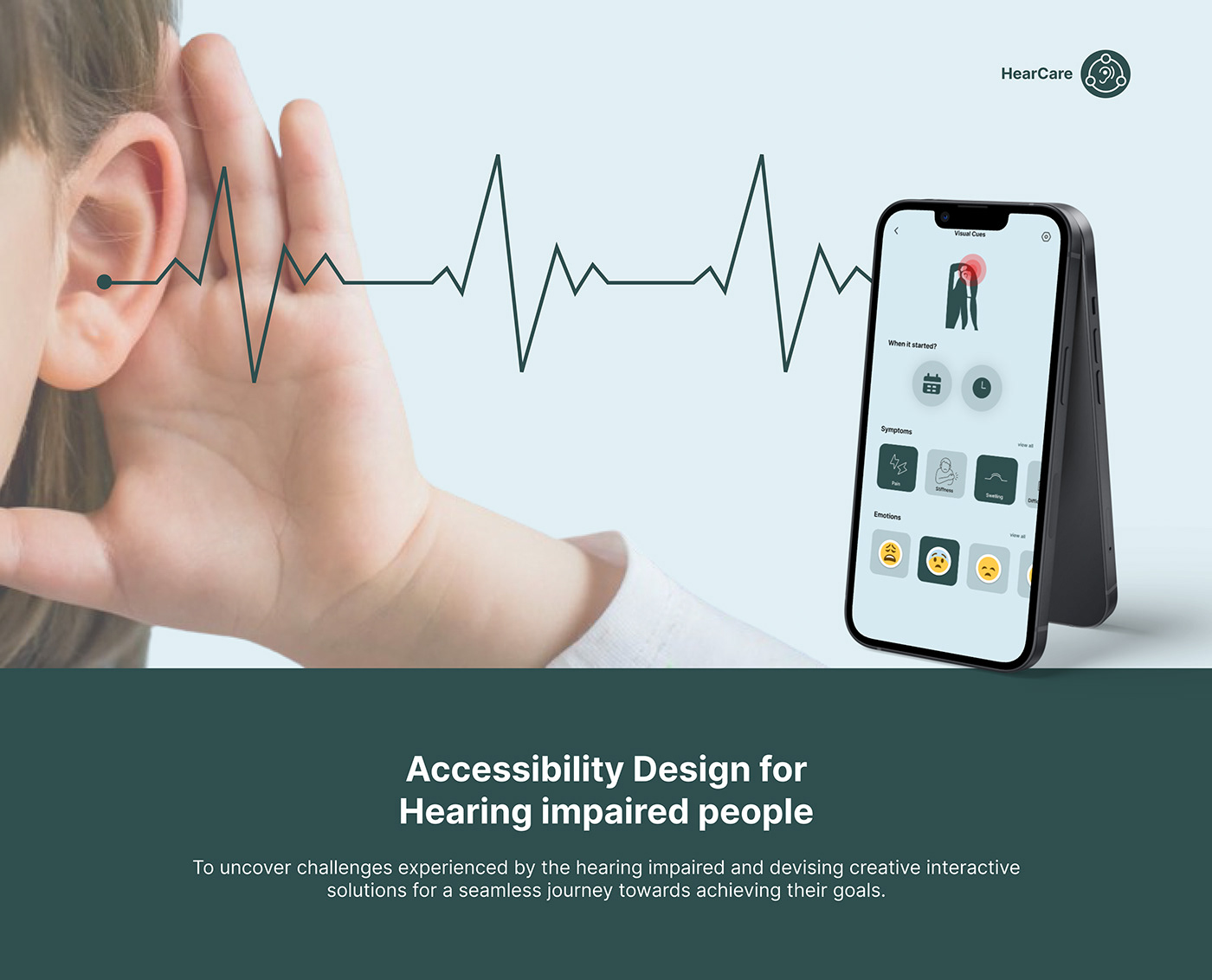 healthcare medical Accessibility Design UI/UX ui design UX design Case Study