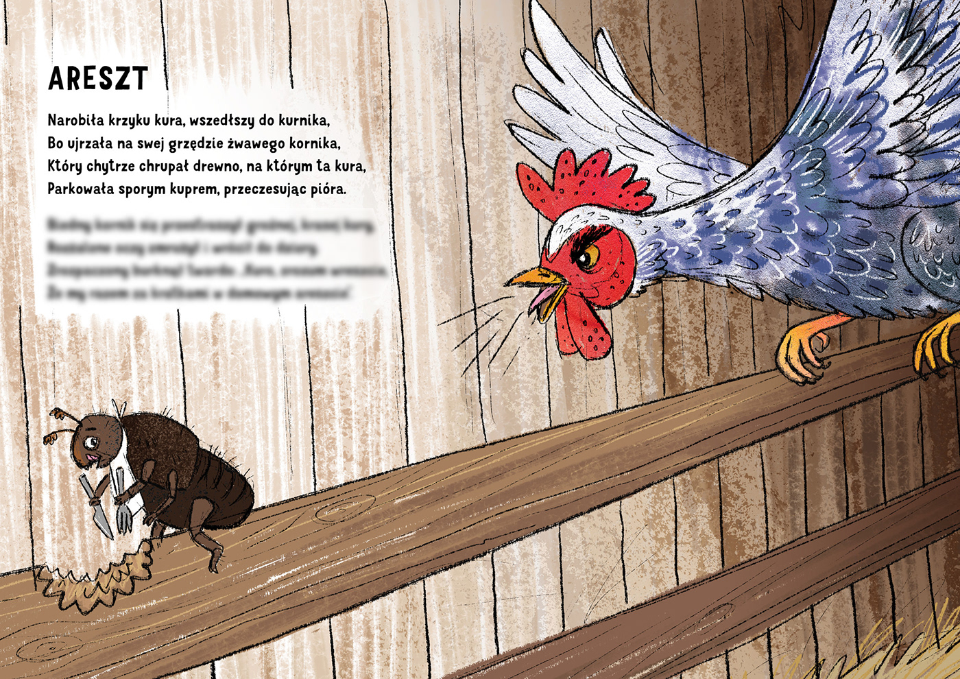 ILLUSTRATION  publisher speech therapy children kids poems children's book funny humor cover design