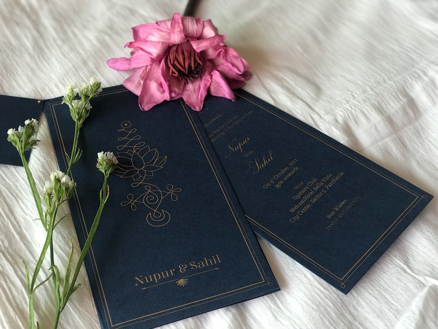 wedding card Invitation India minimal Love invite ILLUSTRATION  elegance