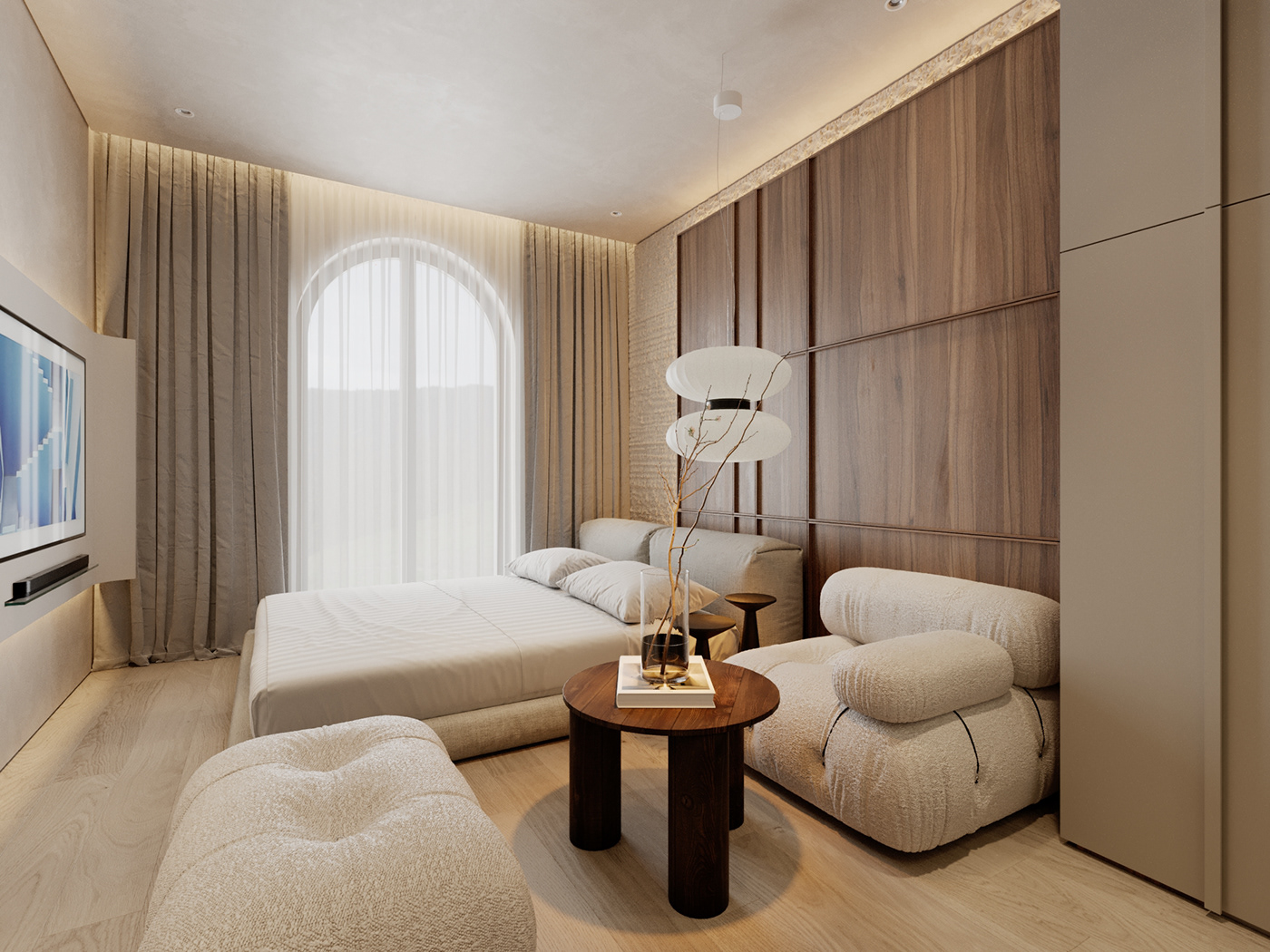 airbnb interior design  hotel design minimalist design Minimalism