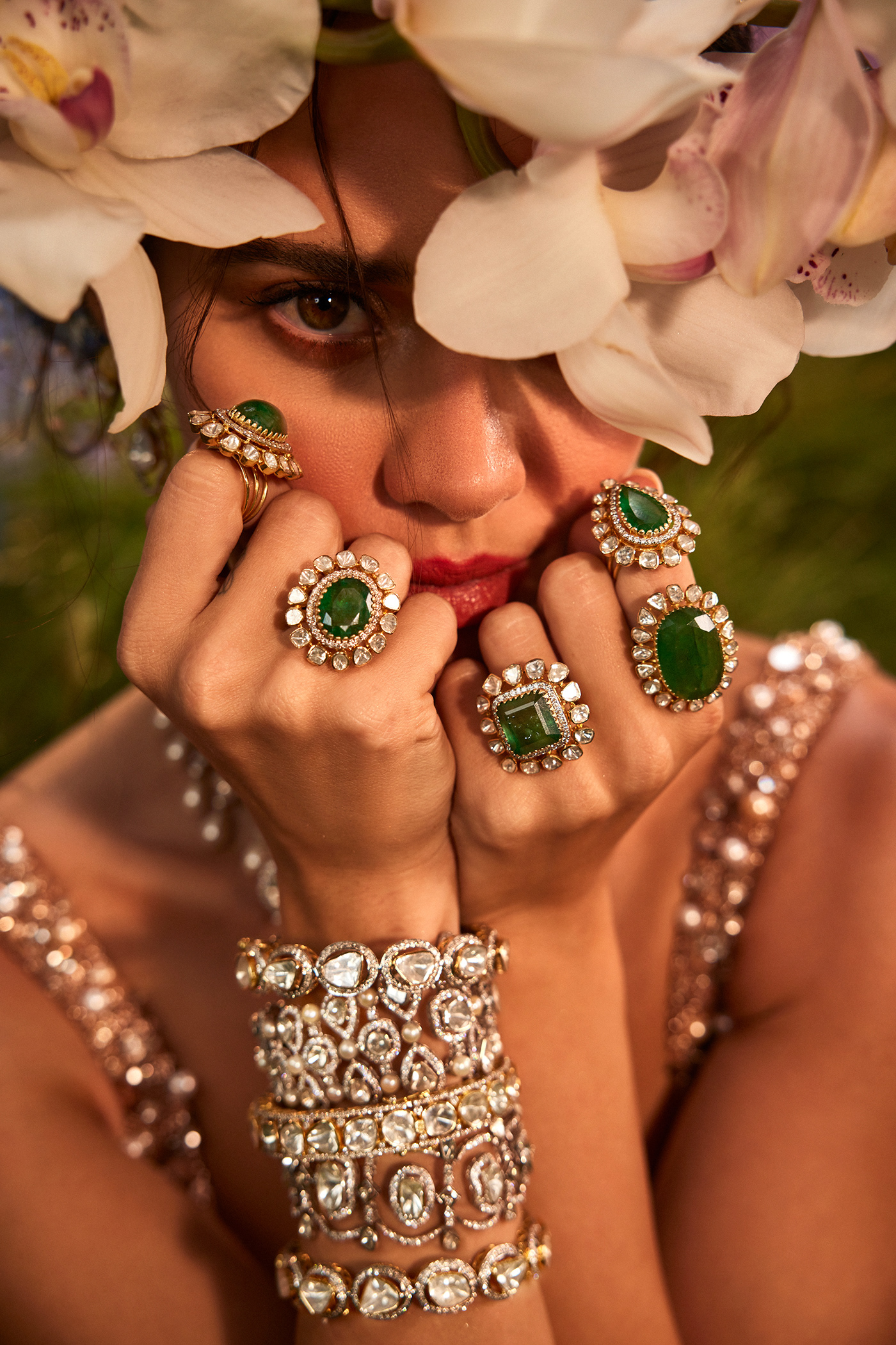 Photography  photoshoot campaign jewelry Jewellery beauty photographer model Fashion  editorial