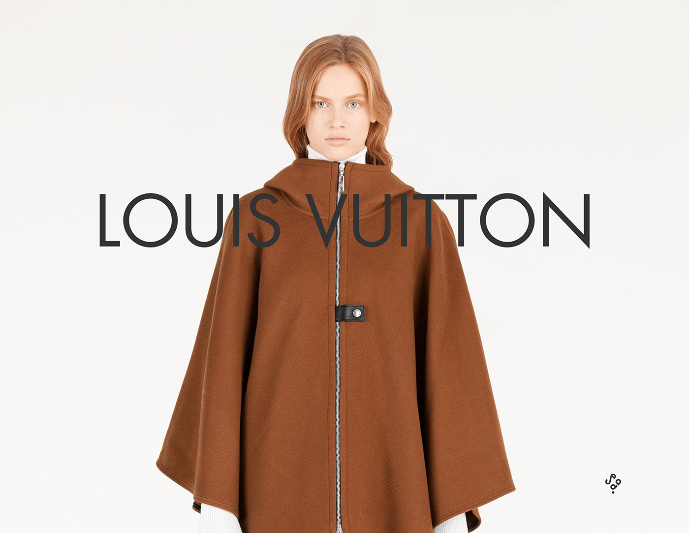 Louis Vuitton Hooded Cape