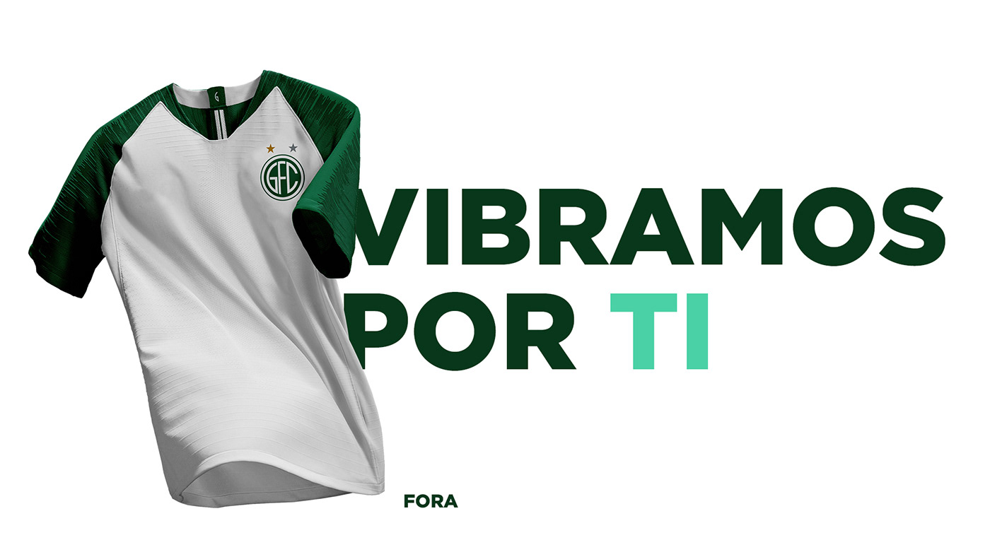 soccer futebol campeonato brasileiro guarani uniforme Camisa de Futebol Soccer Kit rebranding