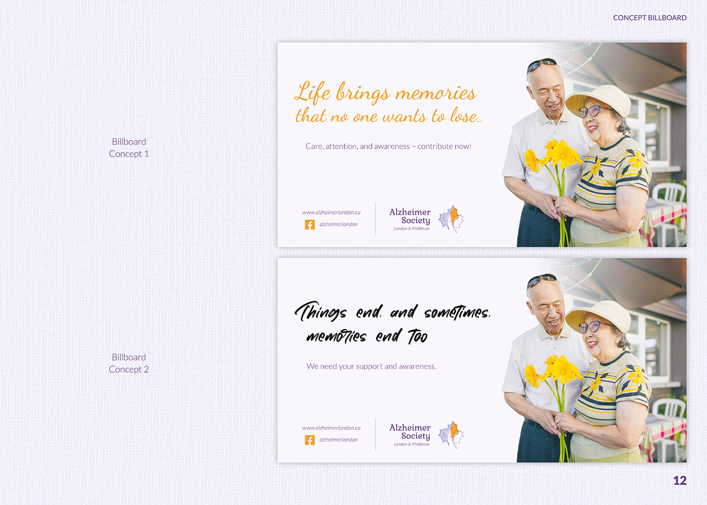 Advertising  Advertising Campaign Alzheimer branding  charity identity logo marketing   non-profit Promotion